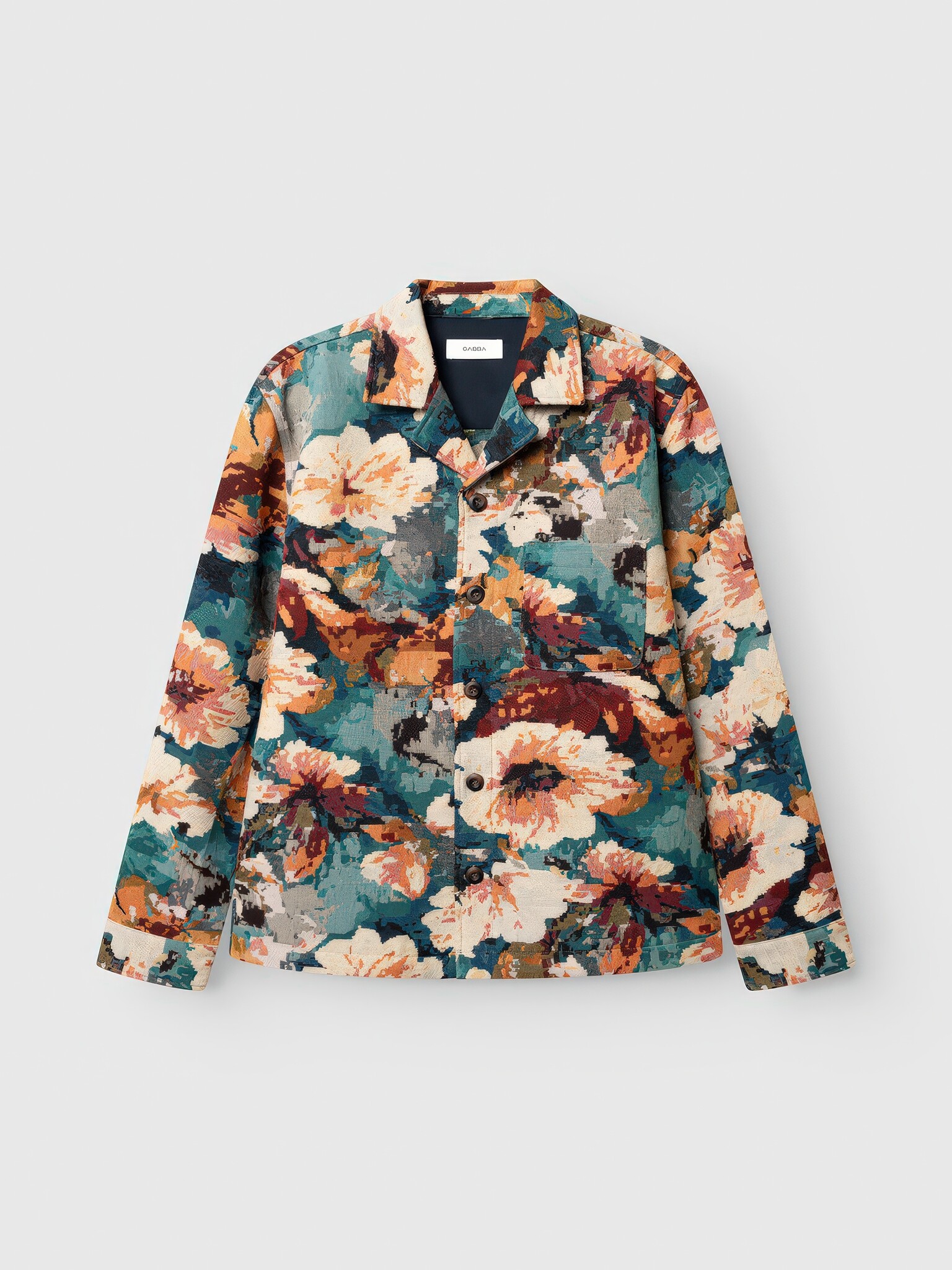 ♣ Gabsimone Fiore Impressionism Overshirt-8