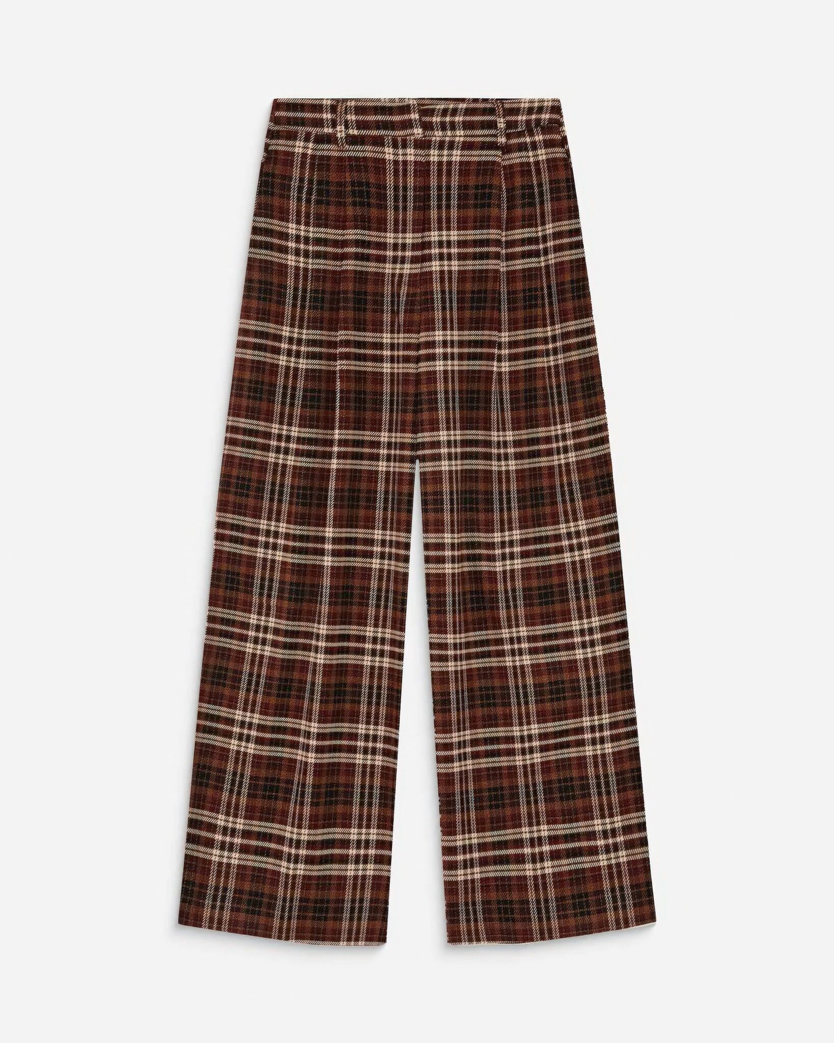 Arenzo Cerise Plaid Pants-8