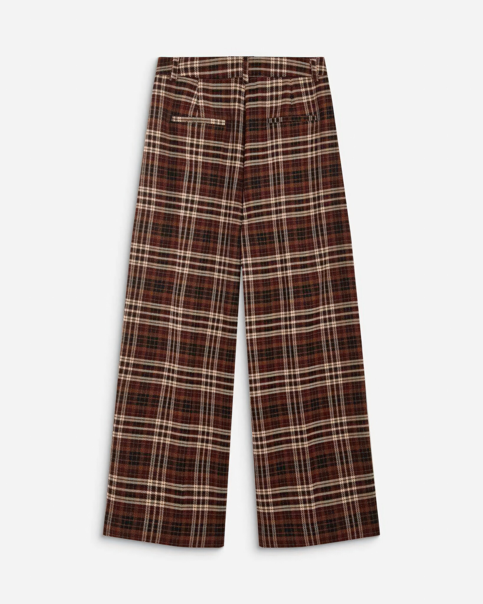 Arenzo Cerise Plaid Pants-9