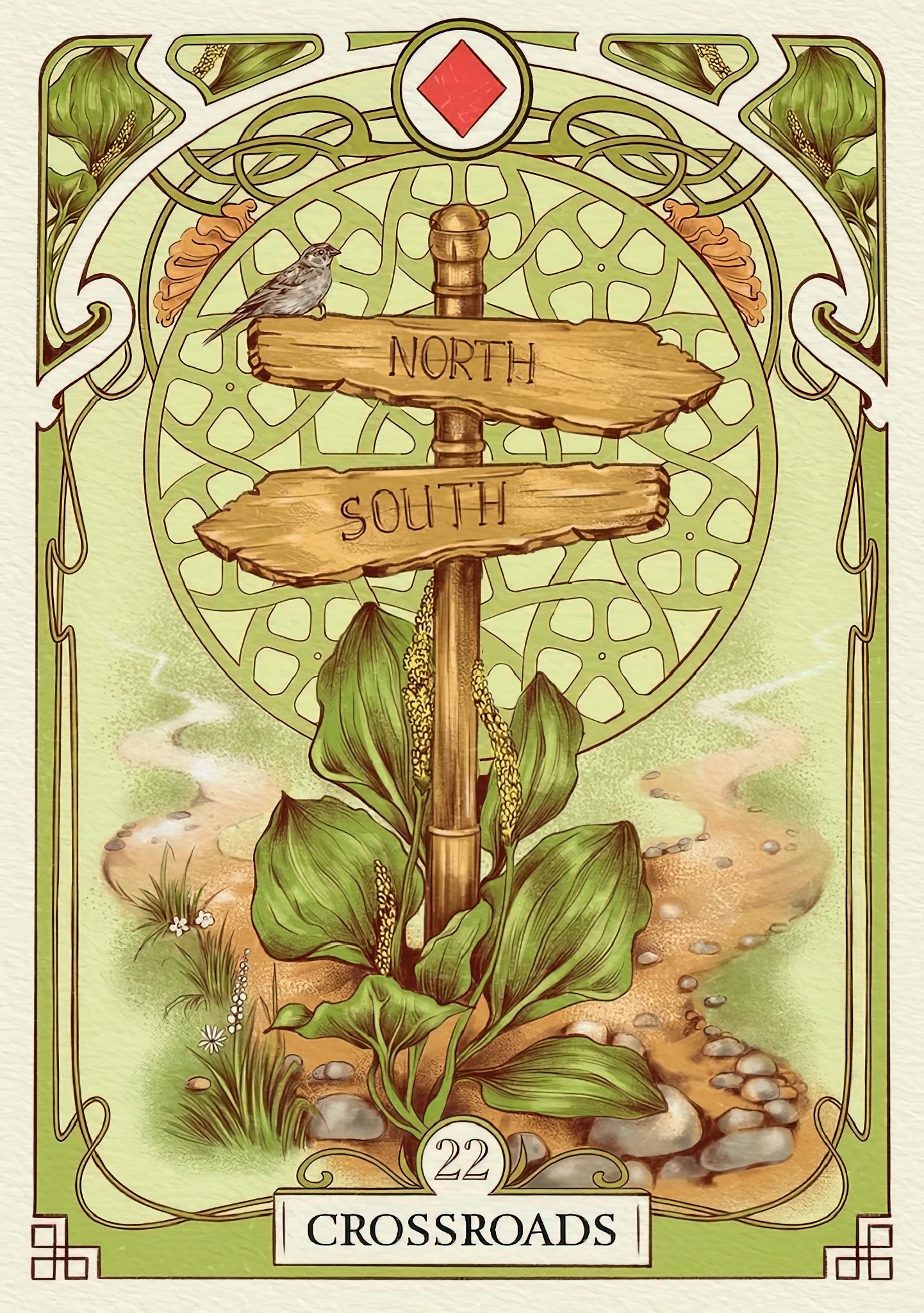 Romantic Lenormand Oracle Cards-5