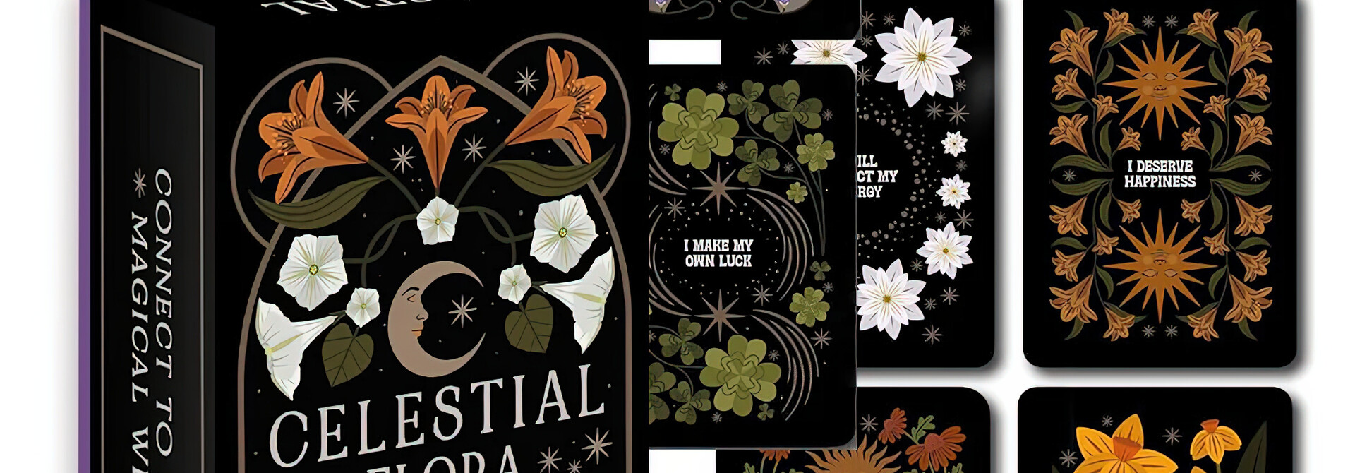 Celestial Flora Affirmation Deck