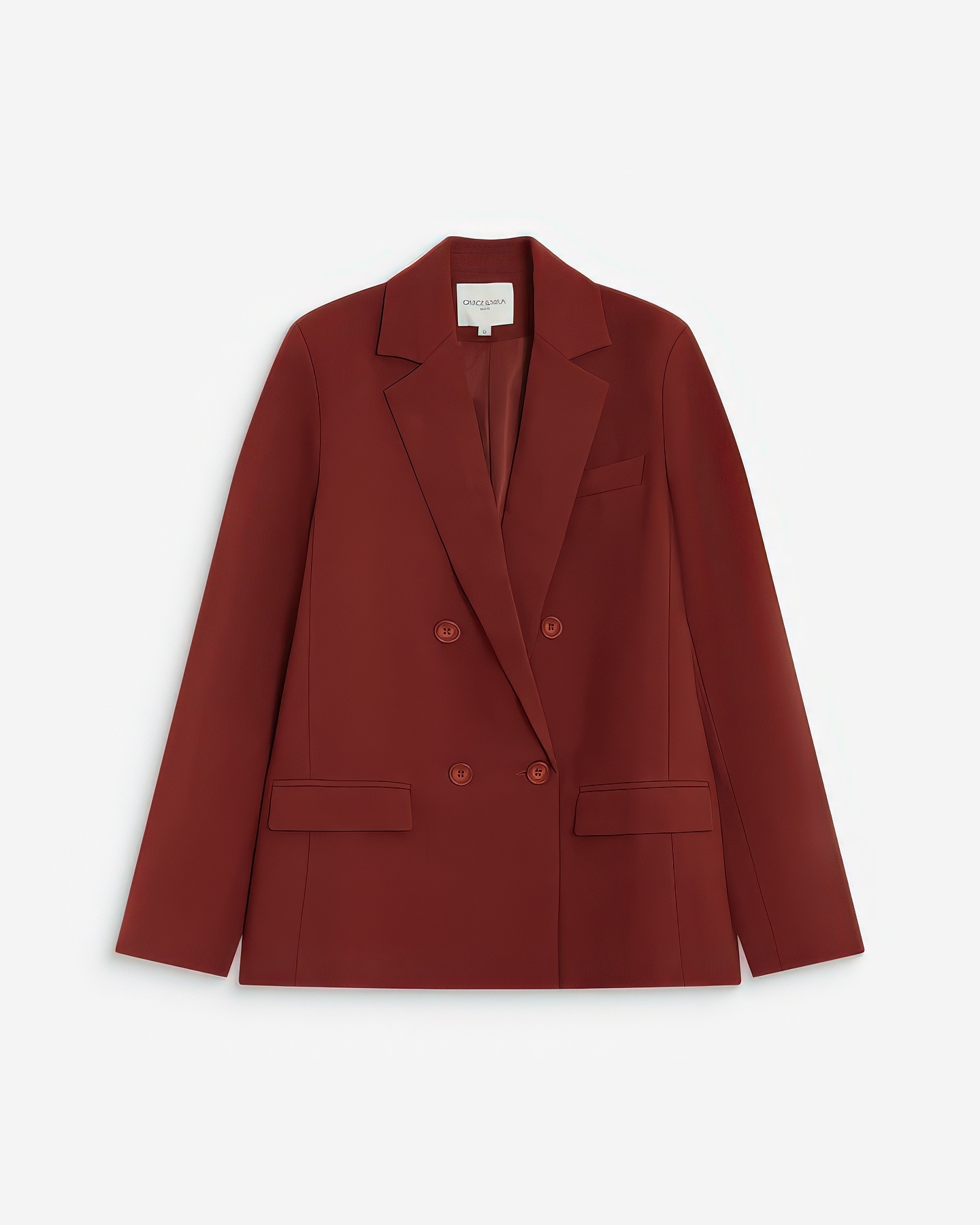 Noix Terracotta Straight Blazer-8