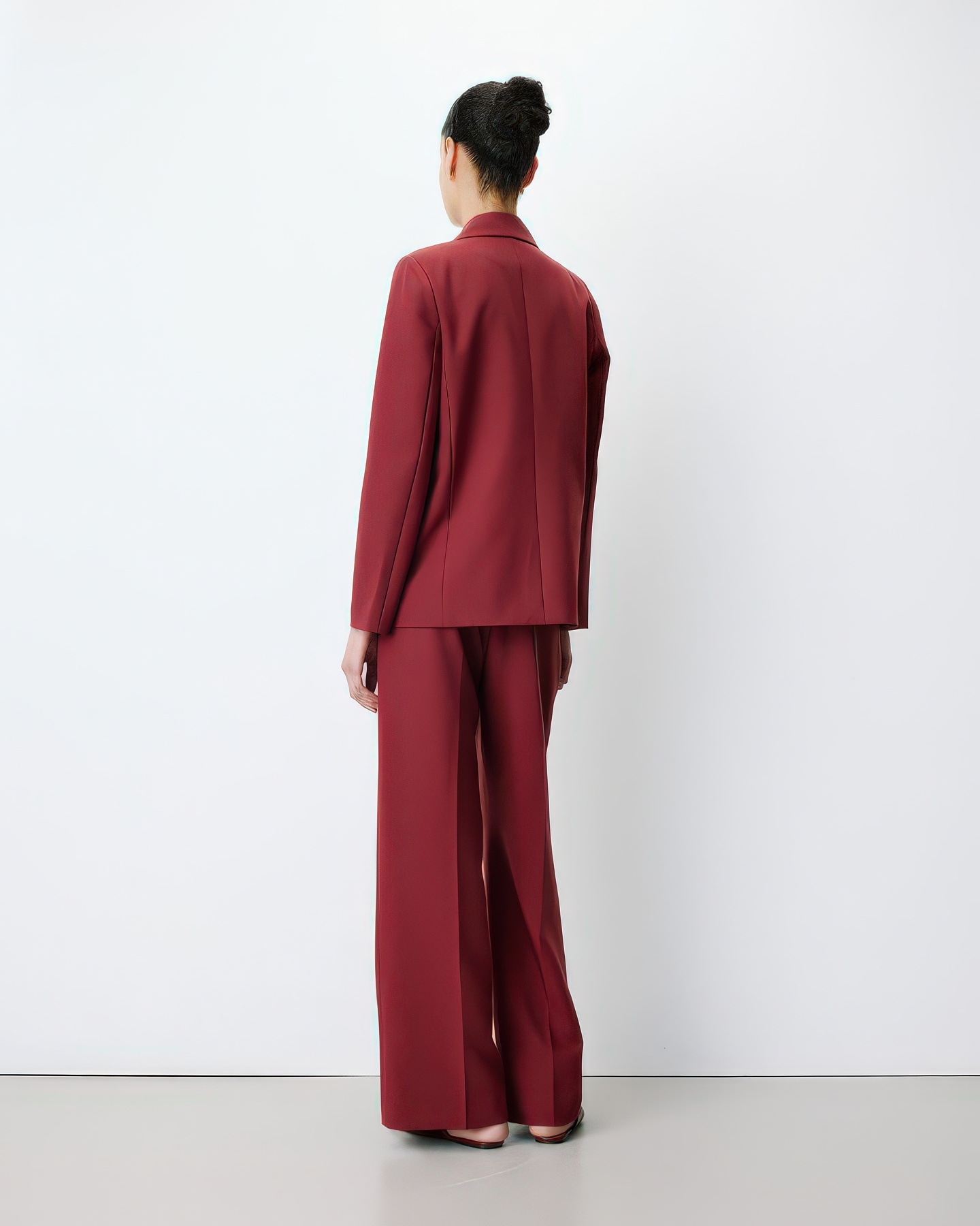 Noix Terracotta Straight Blazer-6