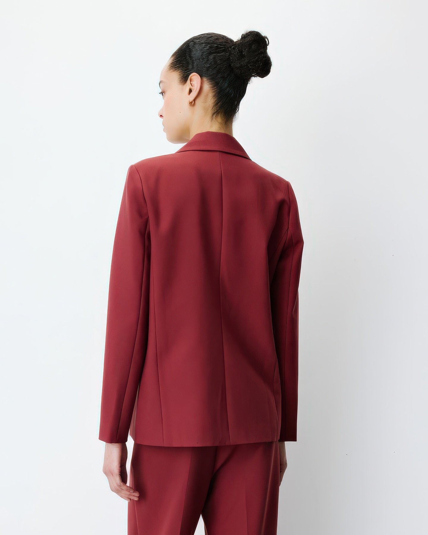 Noix Terracotta Straight Blazer-7