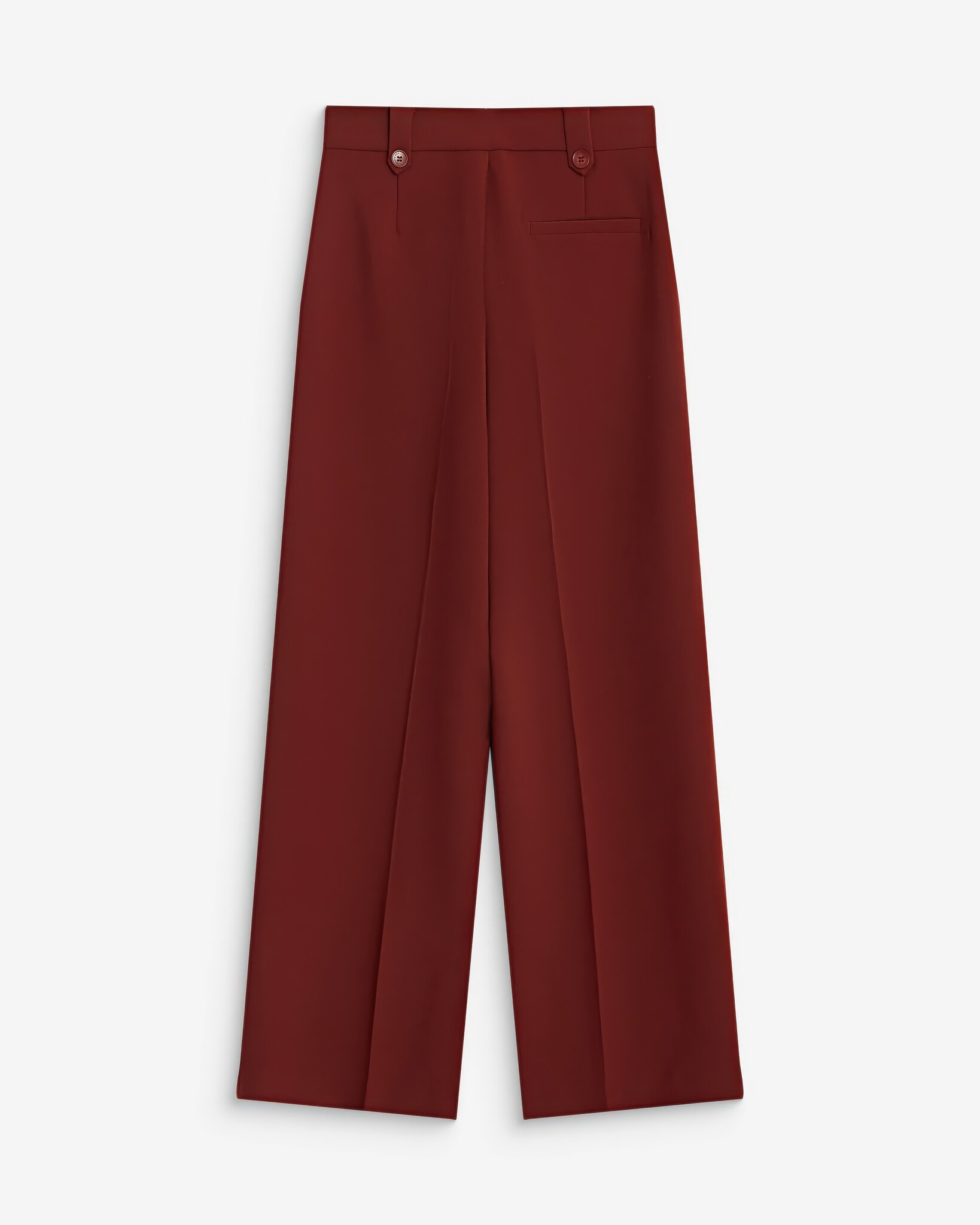 Nilay Terracotta Straight Pantalon-8