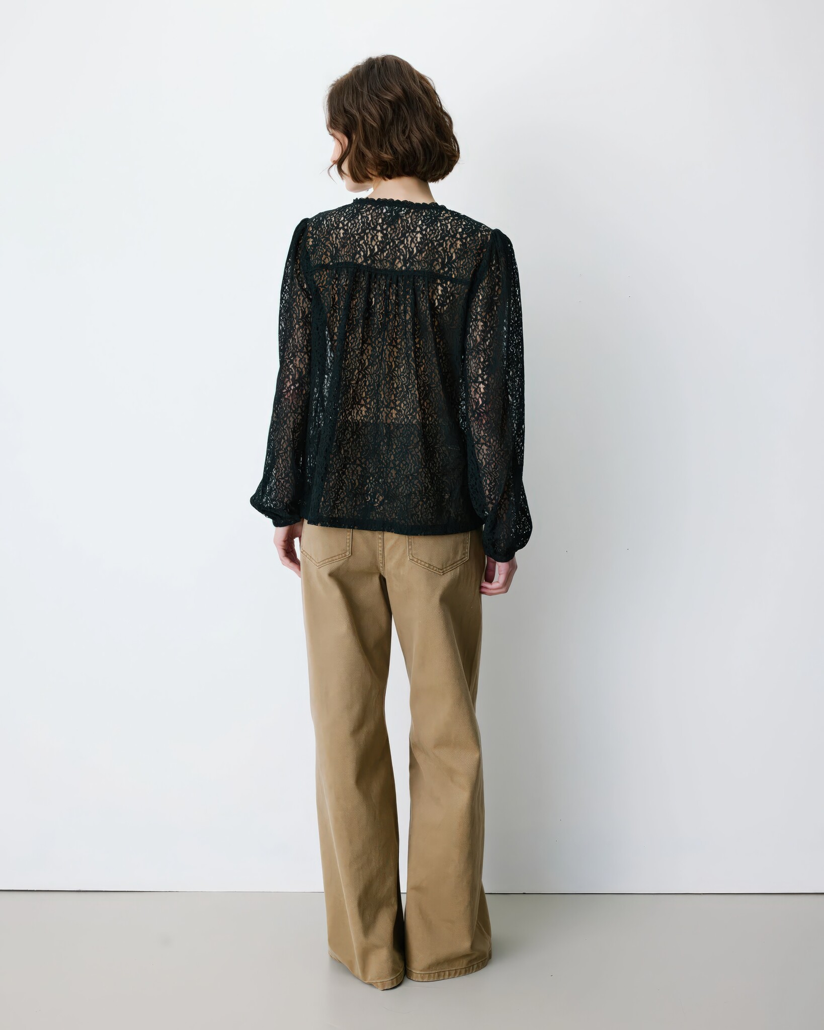 Aurora Nightfall Mirage Lace Blouse-4