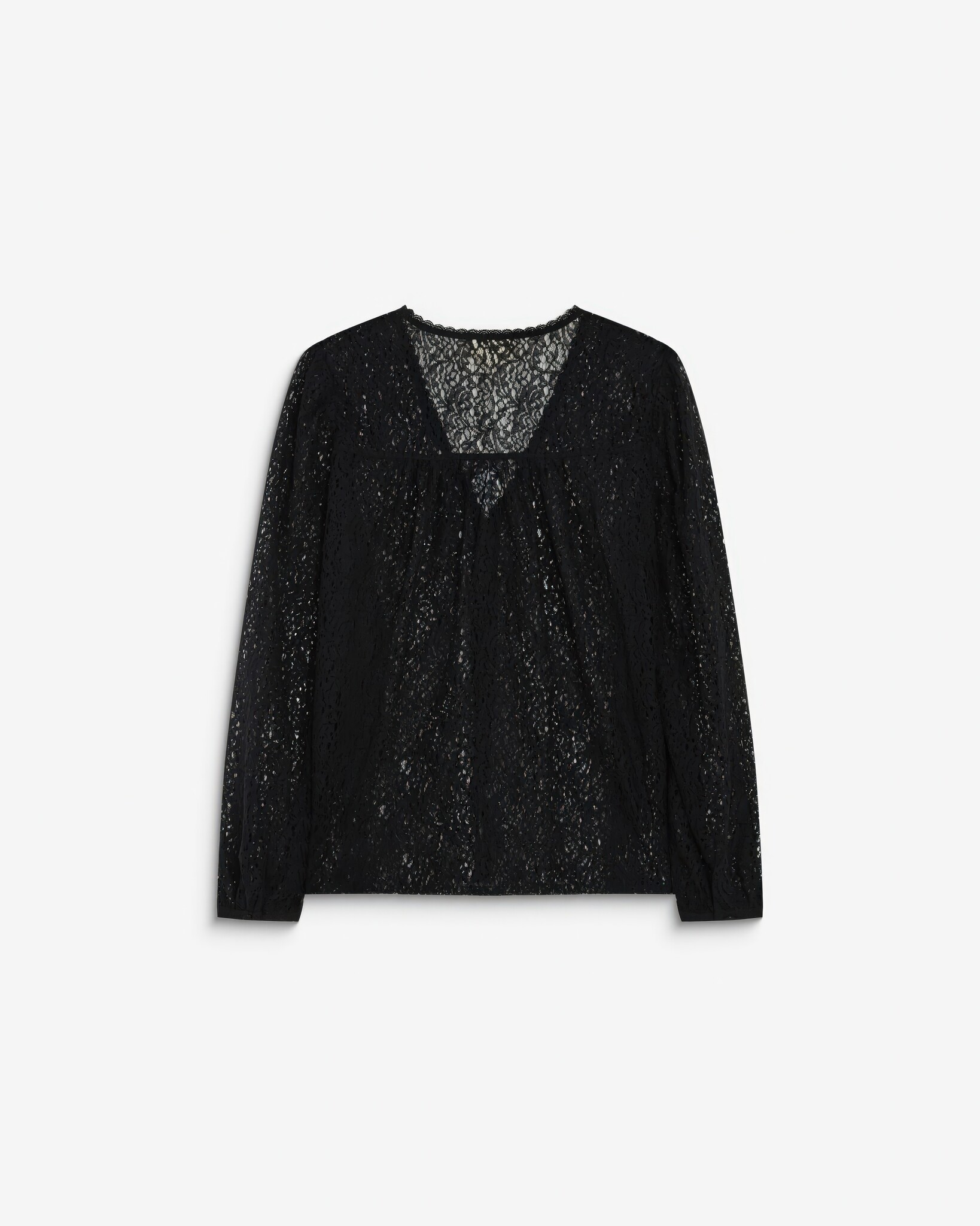 Aurora Nightfall Mirage Lace Blouse-8