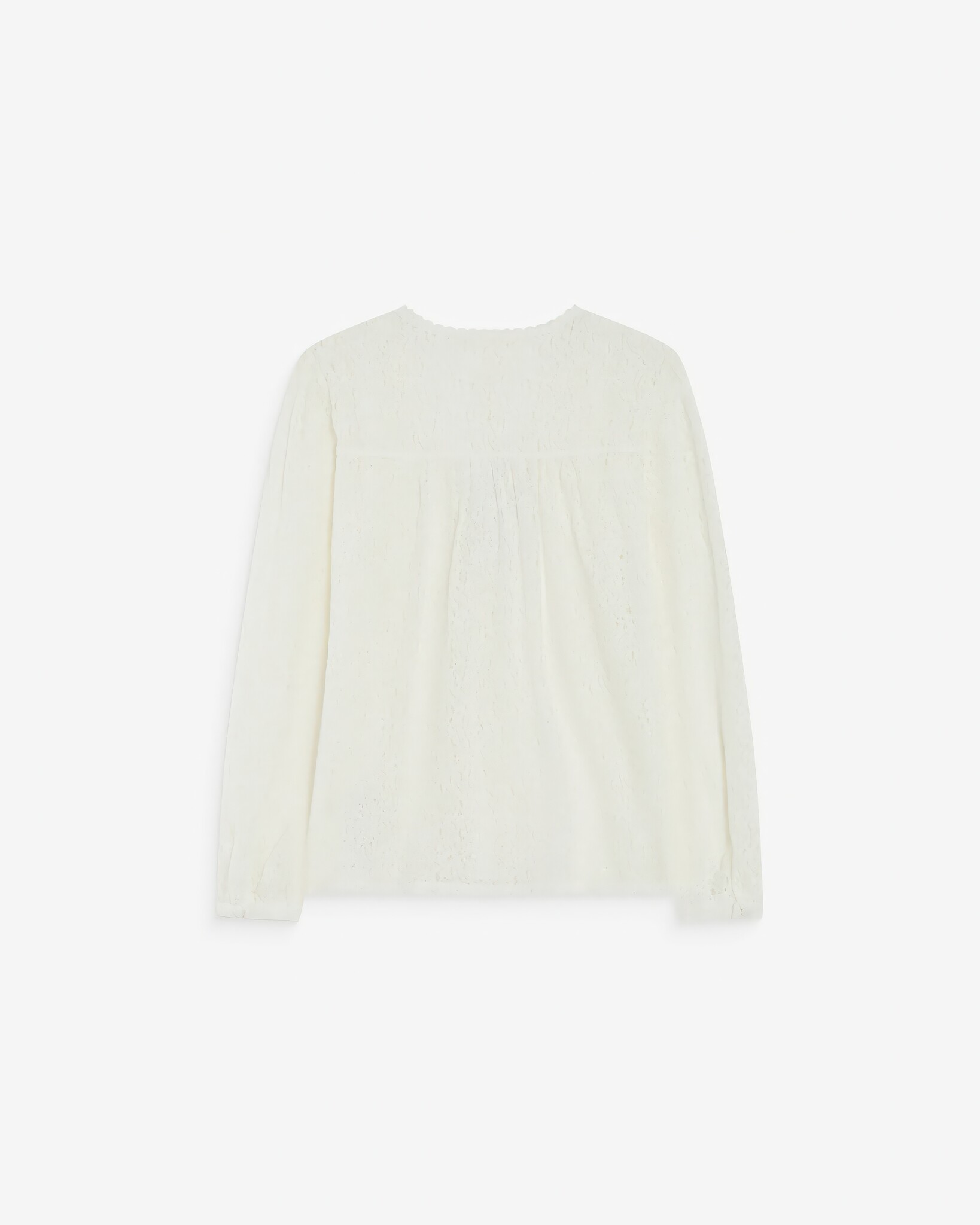 Aurora Ivory Tower Lace Blouse-8