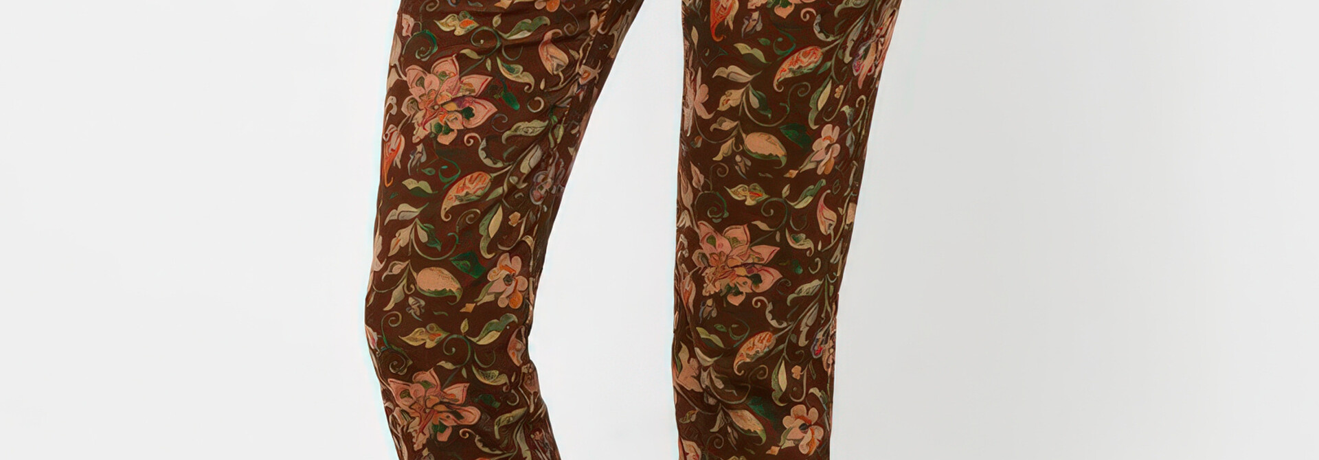 Bella Herbaceous Cord Trousers