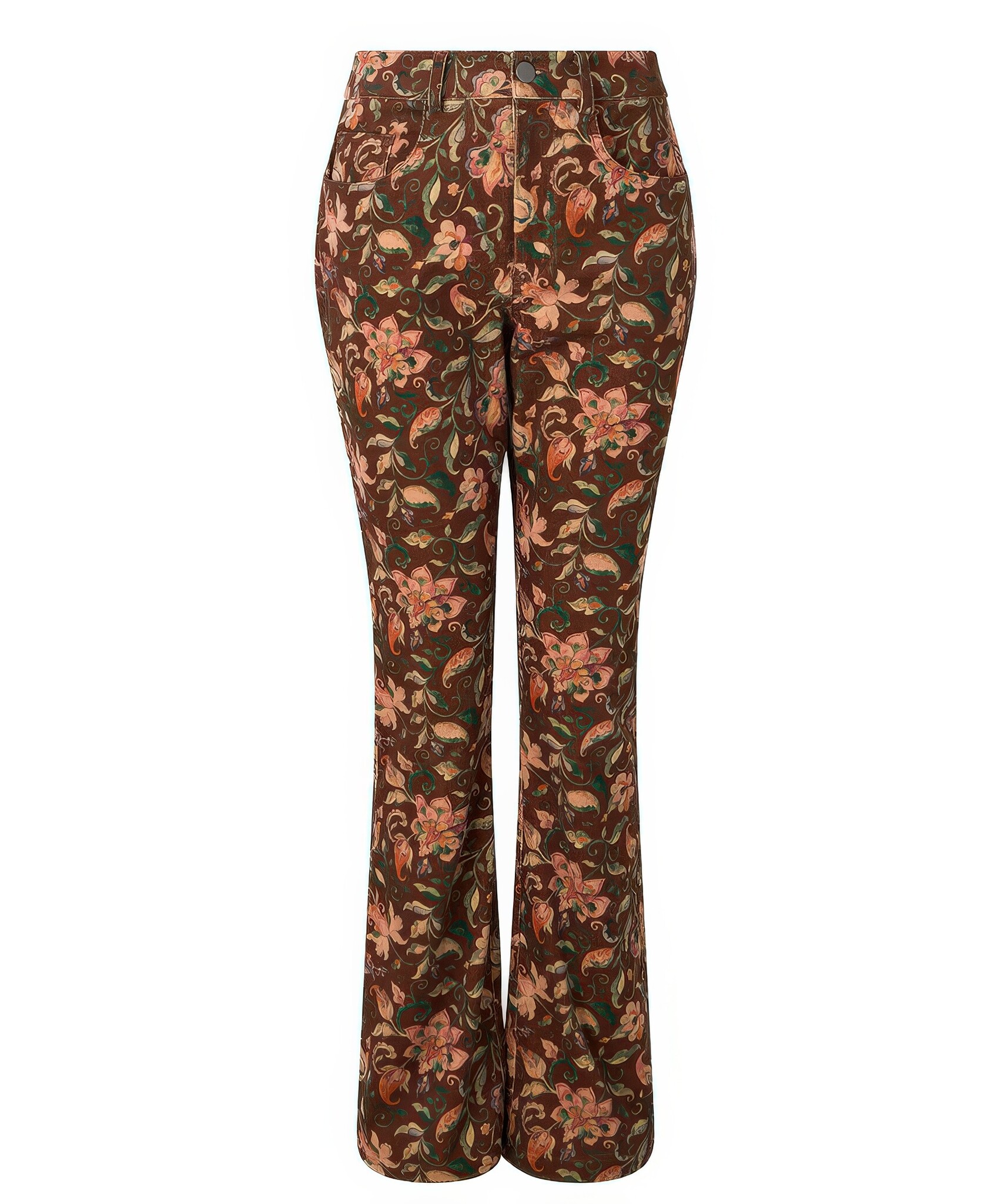 Bella Herbaceous Cord Trousers-5