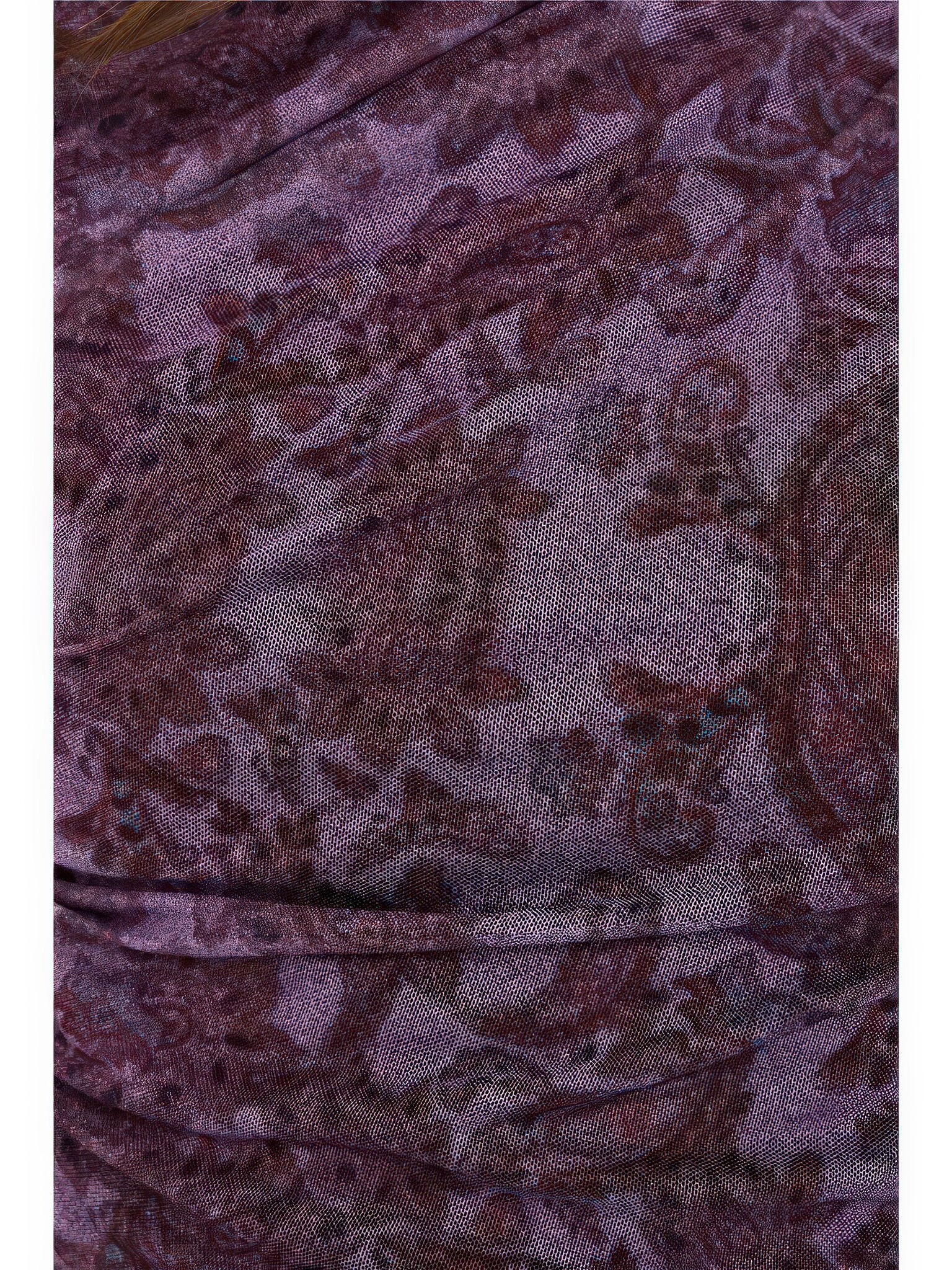 ♣ Purple Rain Paisley Top-3