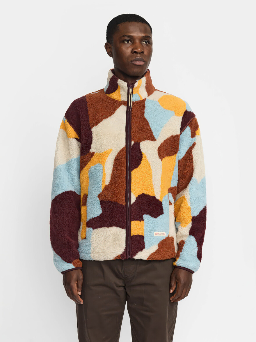 ♣ Ice & Mud Blob Teddy Jacket