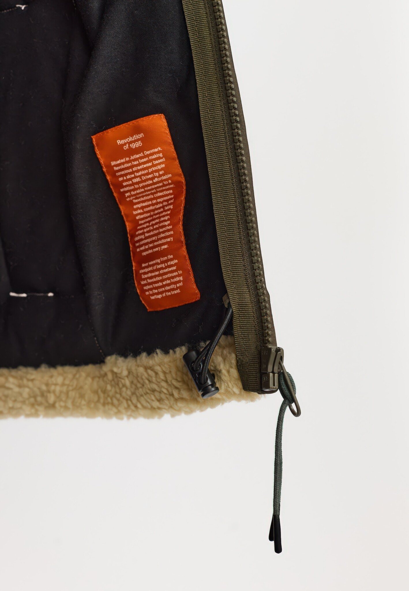 ♣ Offwhite Inuit Teddy Jacket-5