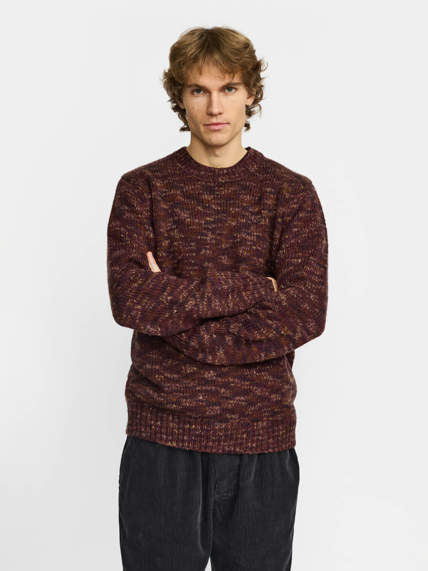 ♣ Mulberry Woolblend Knit
