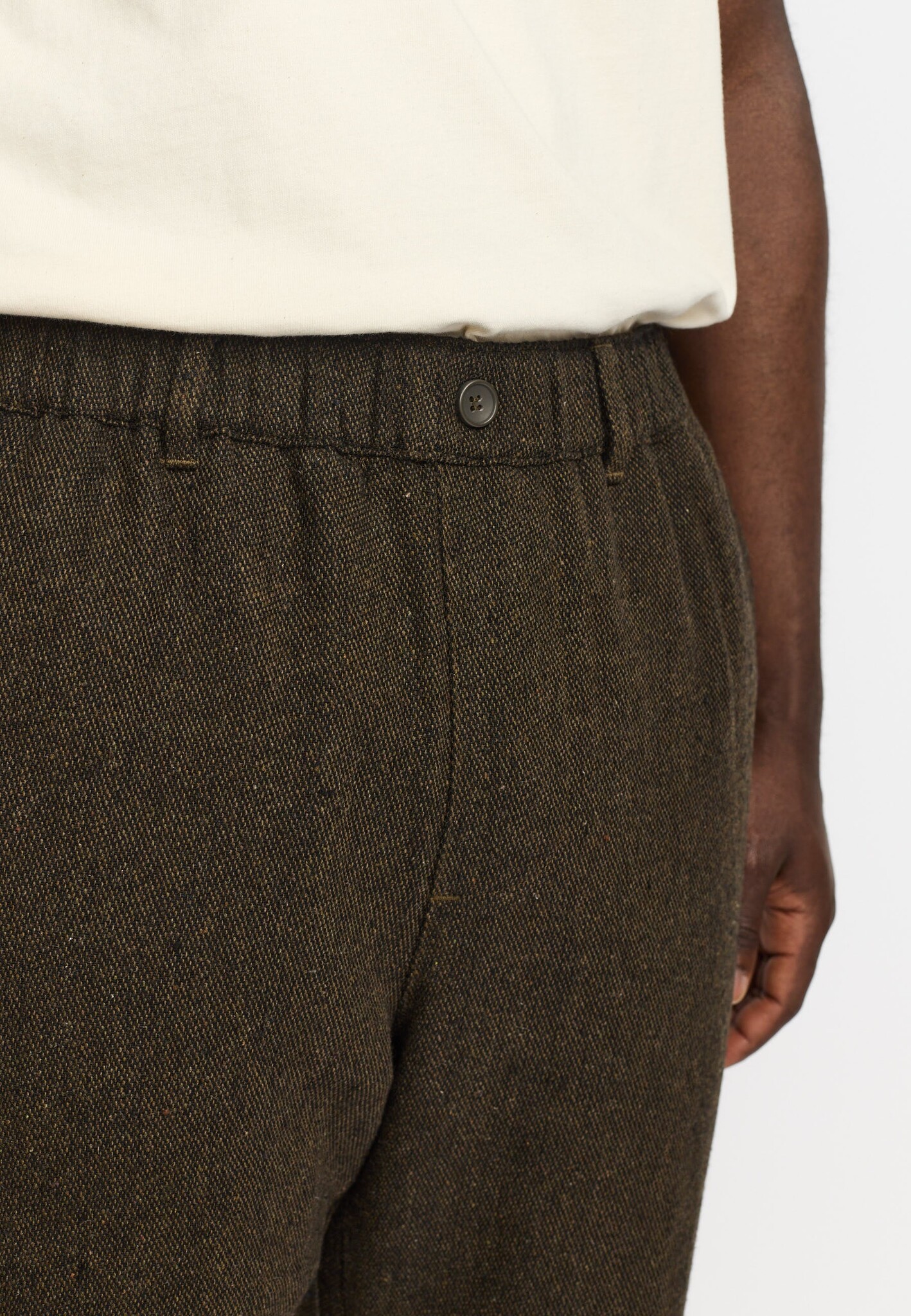 ♣ MacLeod Brown Tweeded Pants-5