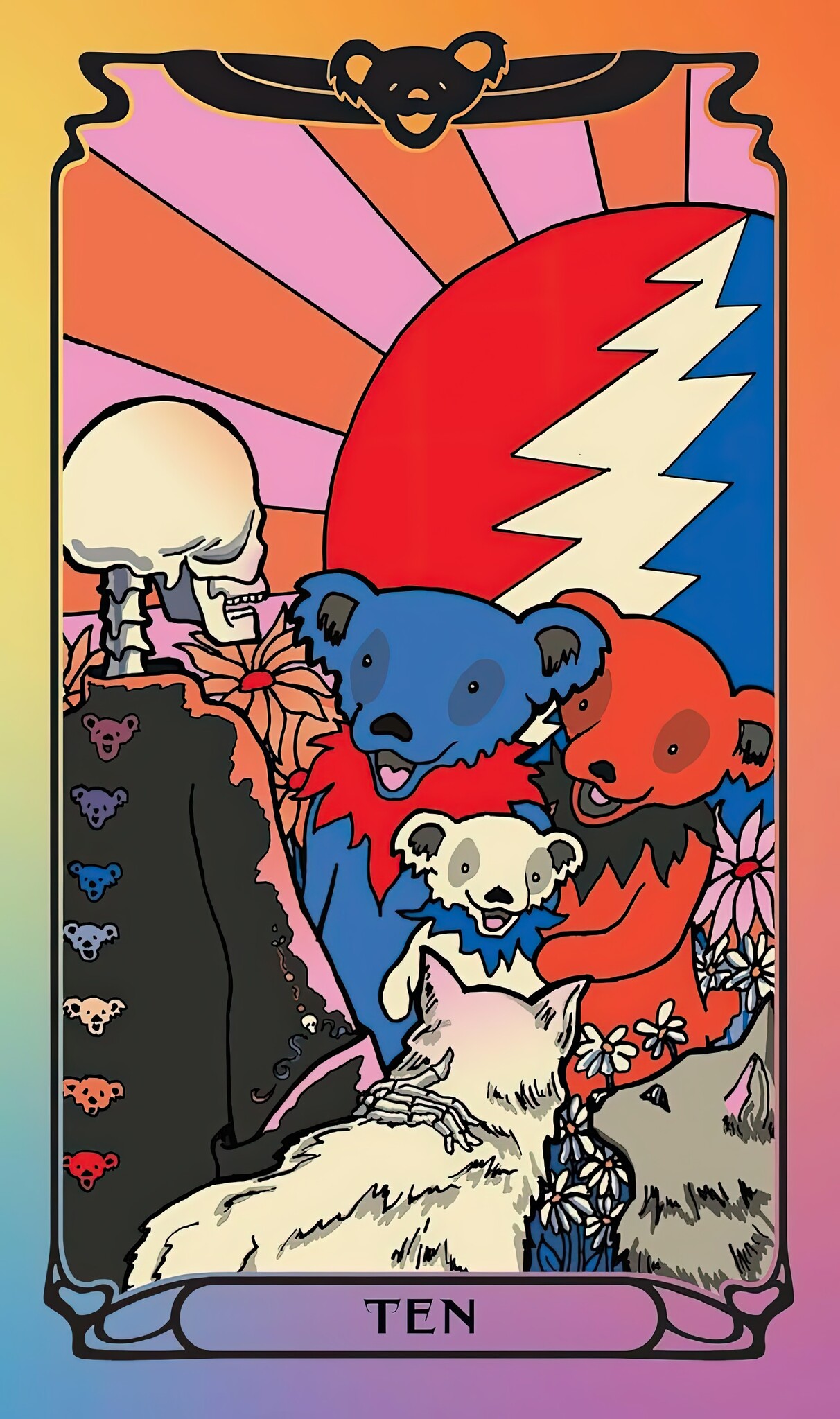 Grateful Dead Tarot Deck-8