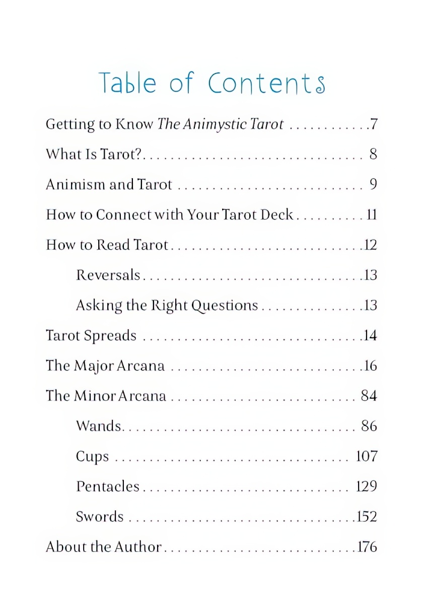 The Animystic Tarot Deck-8