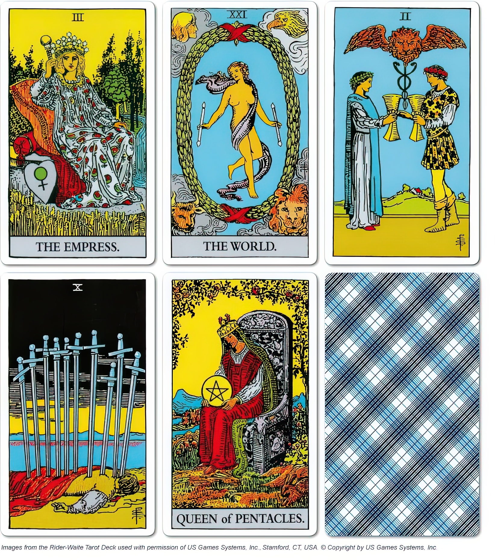 Pocket Edition Rider-Waite-Smith Tarot Deck (English)-7