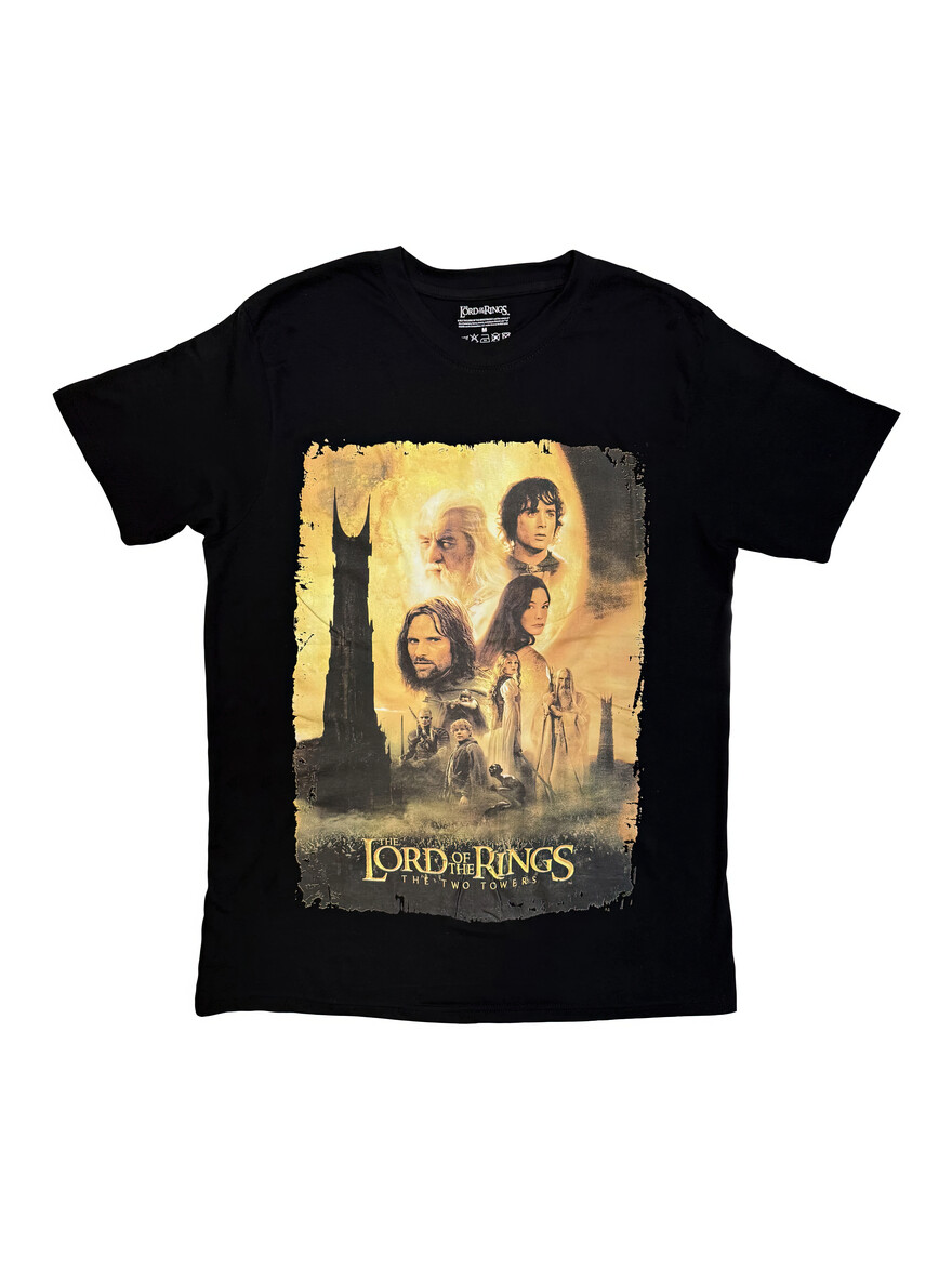 Lord Of The Rings - The Two Towers Black Tee