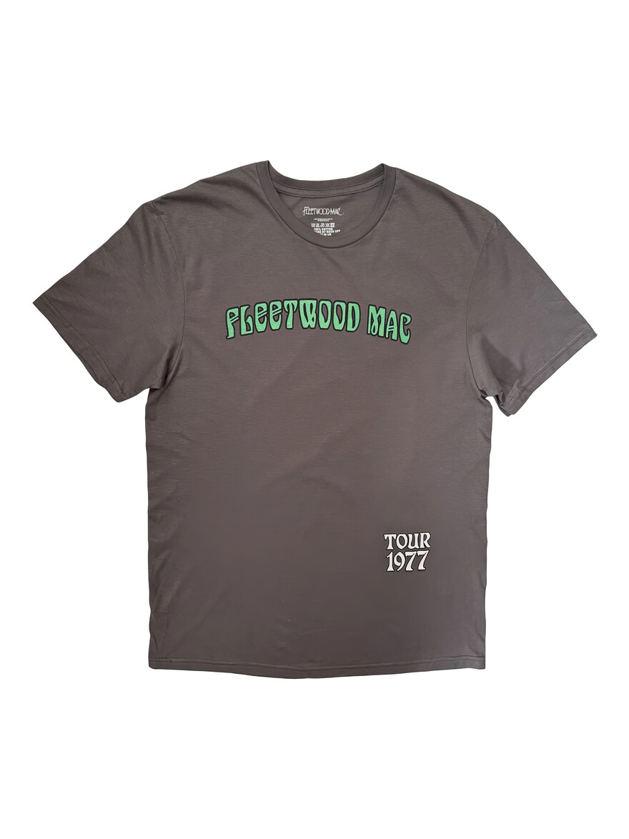 Fleetwood Mac - Peacock Tour Grey Tee