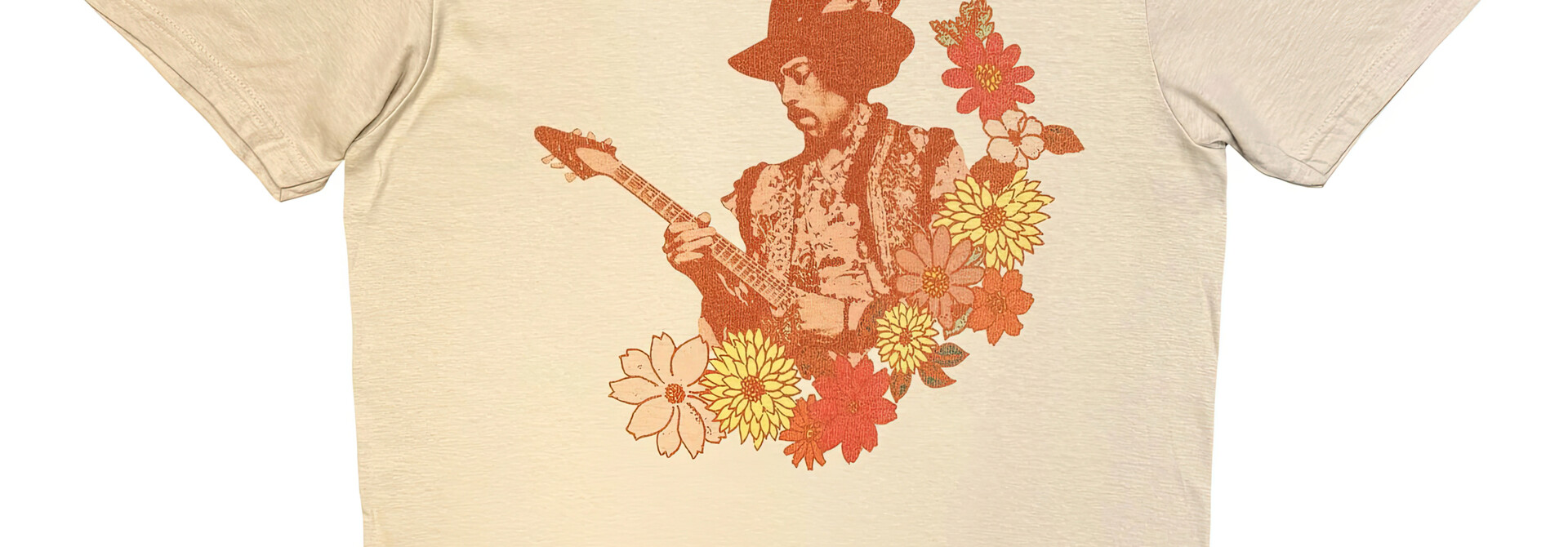 Jimi Hendrix - Spring Flower Sand Tee