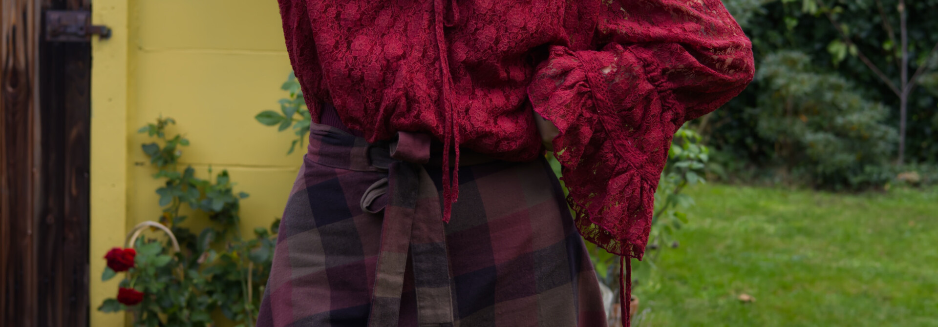 The Sabbath Cotton MINI Skirt (MAPLE)