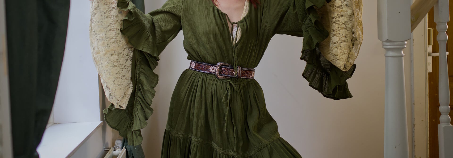 The Aphrodite Dress (PERIDOT)