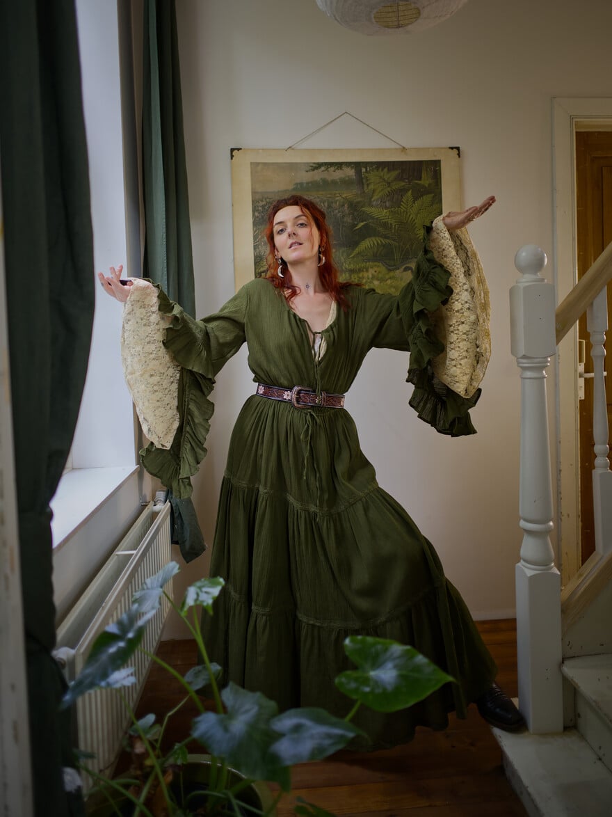 The Aphrodite Dress (PERIDOT)