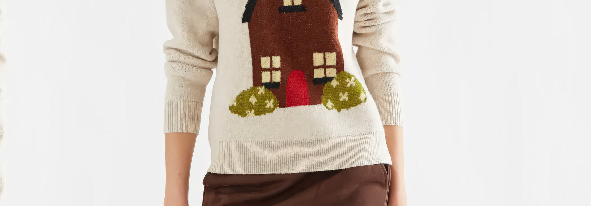 Gingerbread House Knit