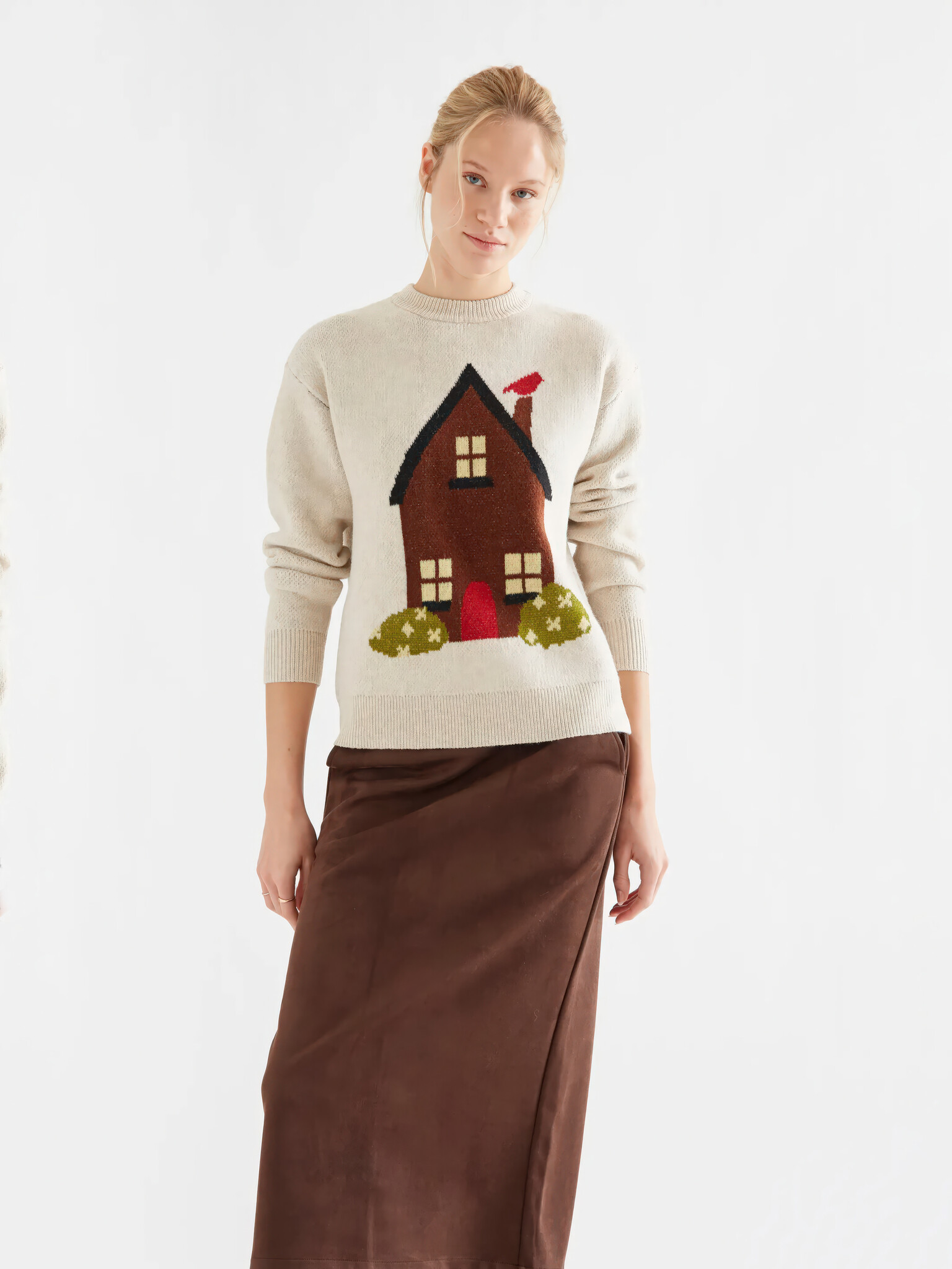 Gingerbread House Knit-1