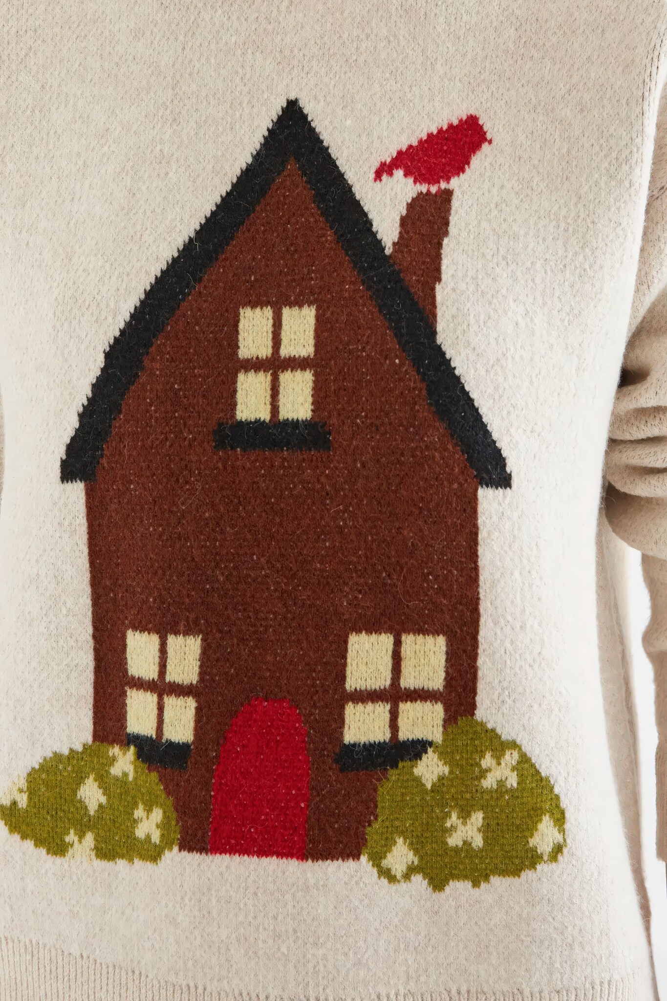 Gingerbread House Knit-2