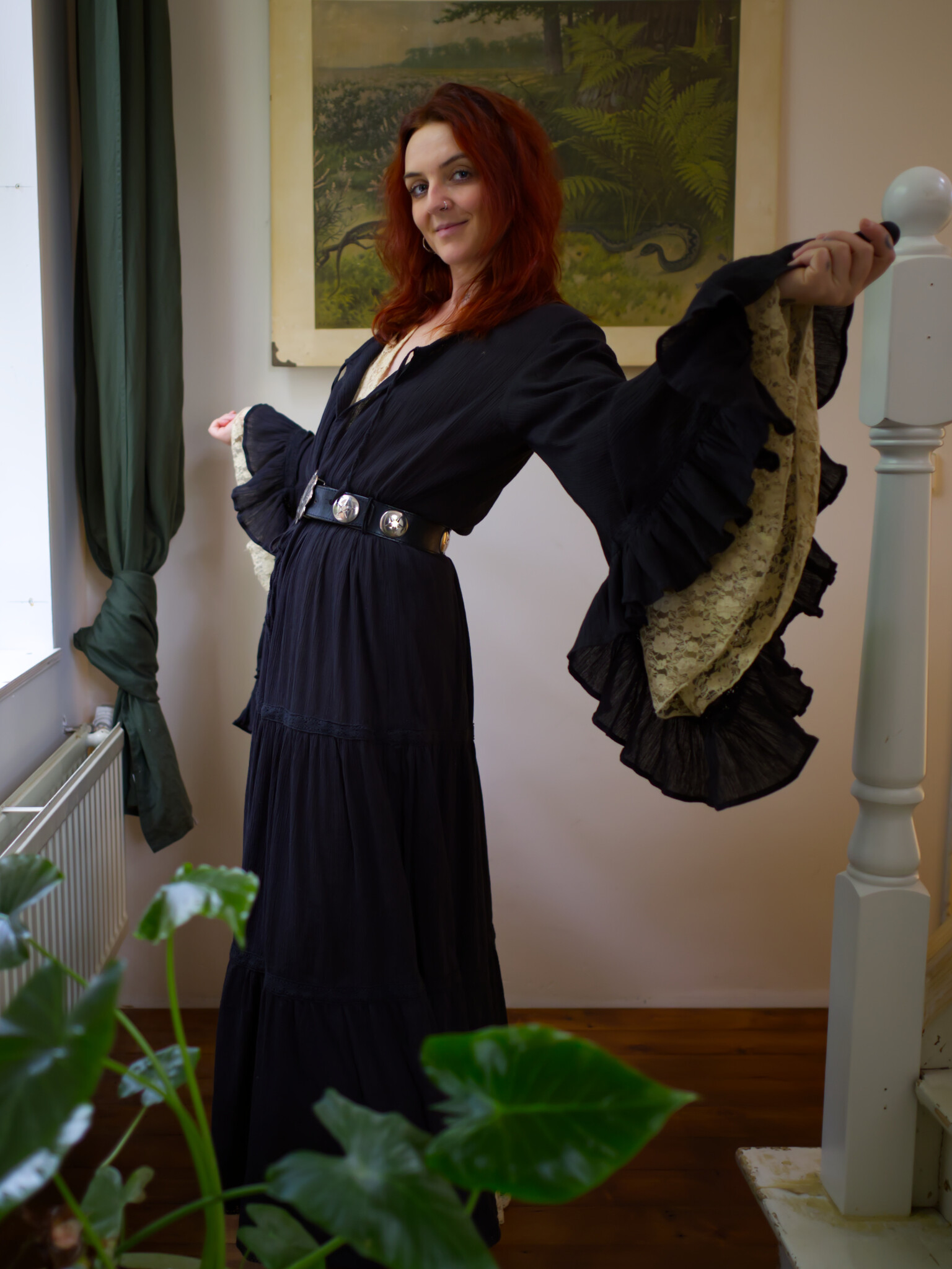 The Aphrodite Dress (OBSIDIAN)-6