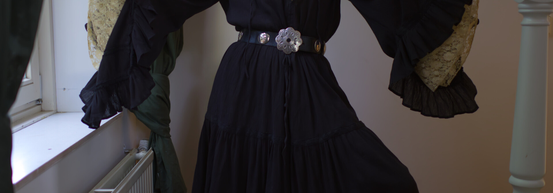 The Aphrodite Dress (OBSIDIAN)