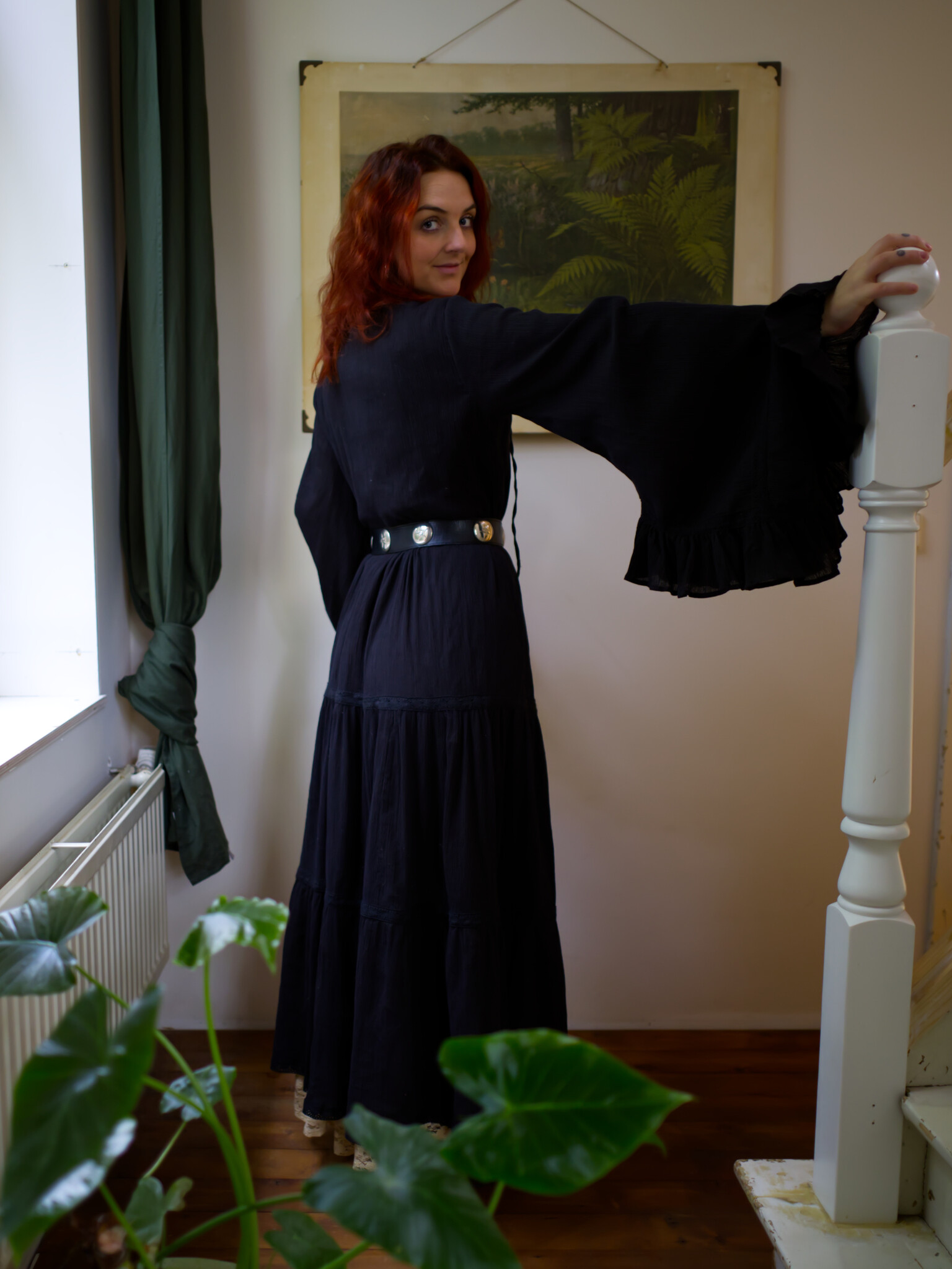 The Aphrodite Dress (OBSIDIAN)-2