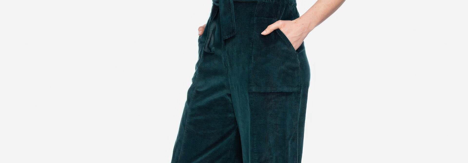 ♣ Olivia Ocean Corduroy Jumpsuit