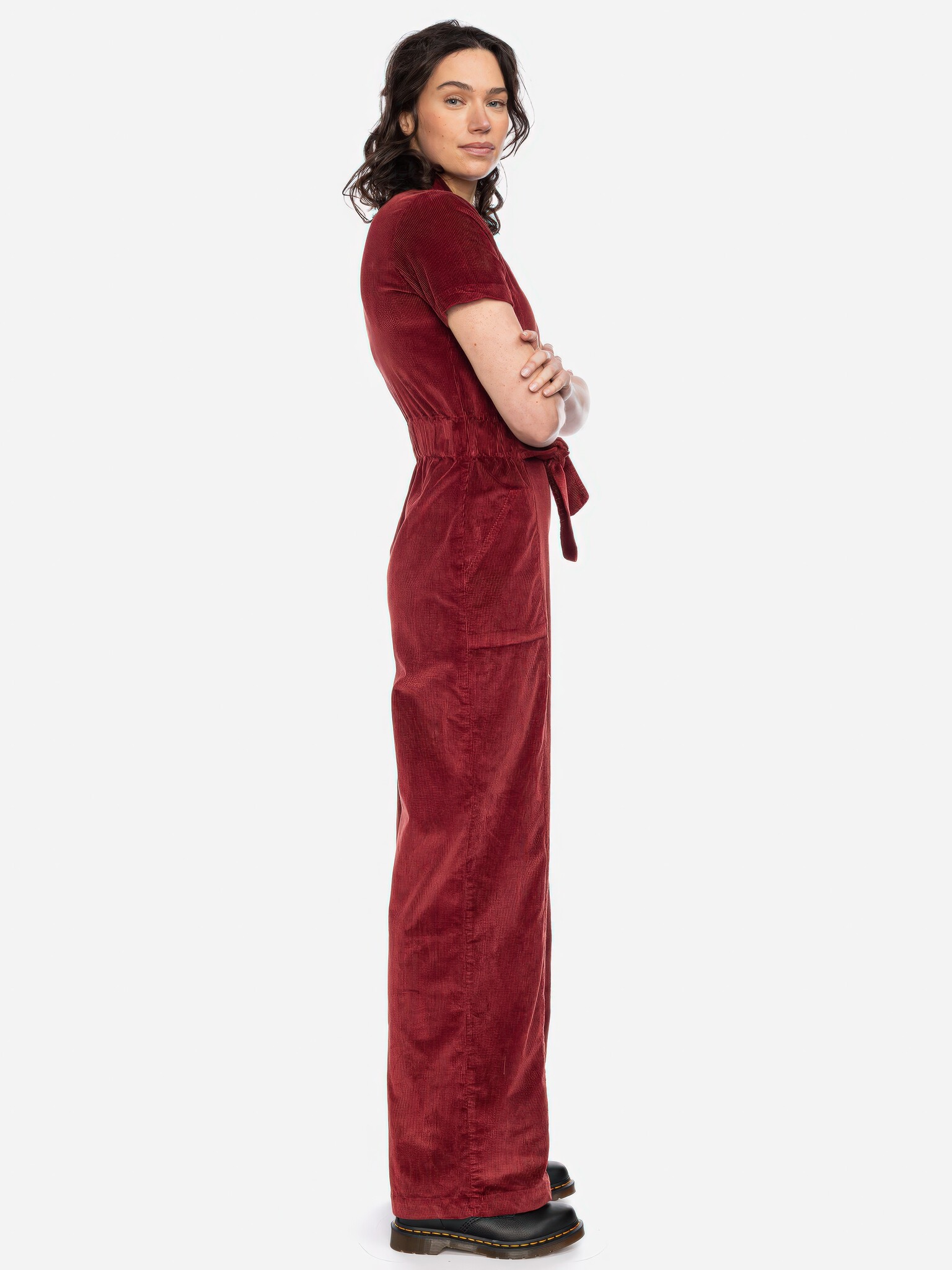 ♣ Olivia Dahlia Corduroy Jumpsuit-3