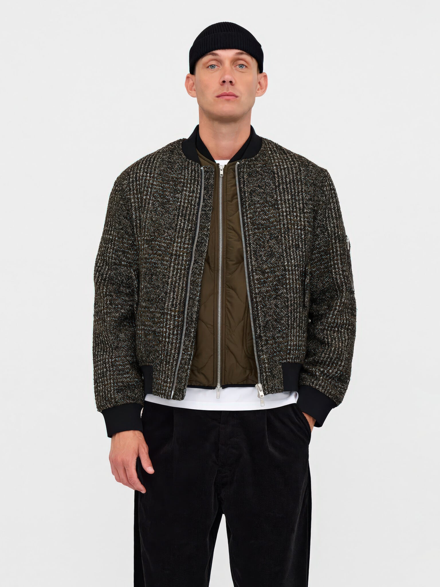 Akbertie Silverstone Check Jacket-1
