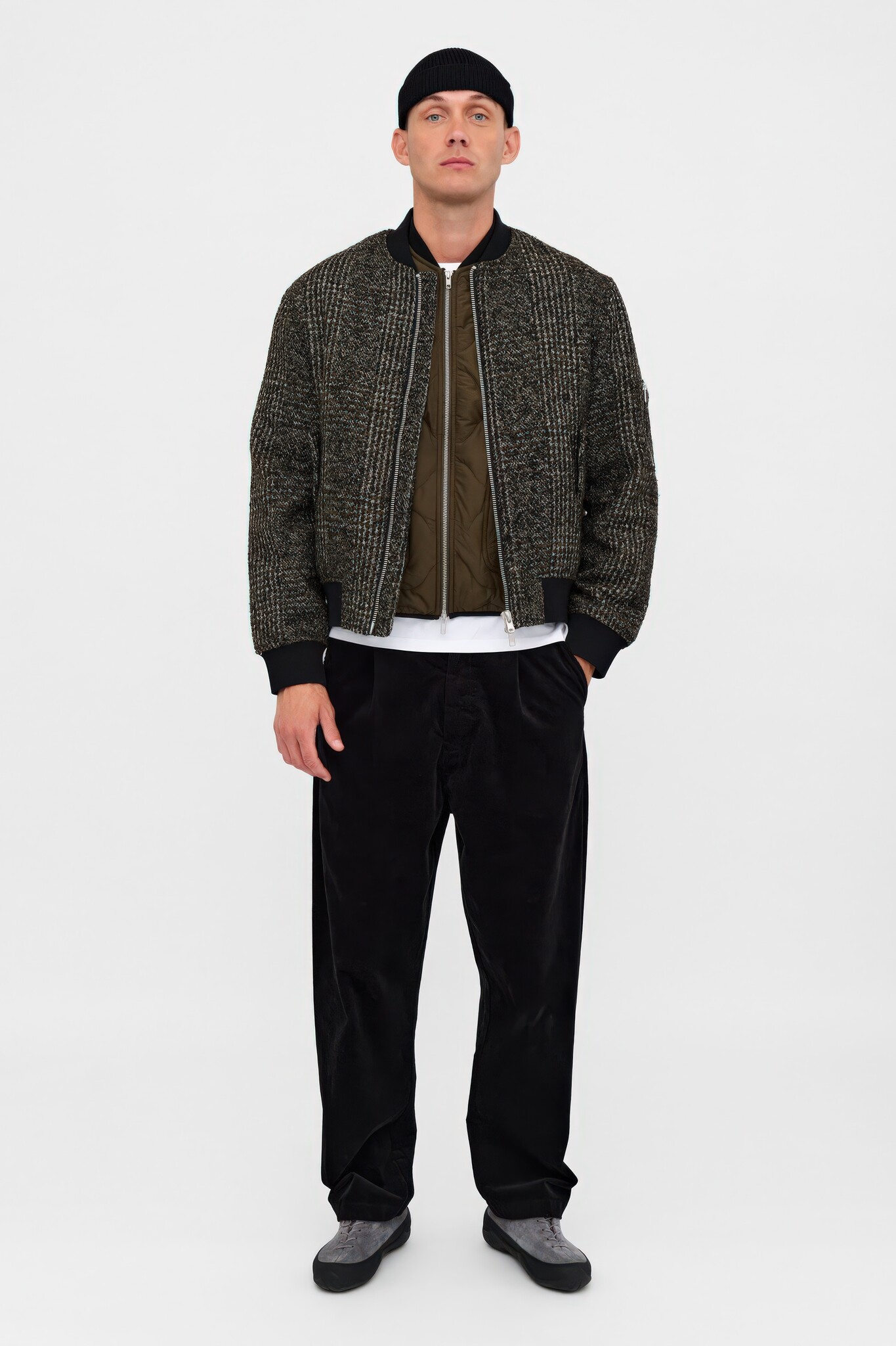 Akbertie Silverstone Check Jacket-2