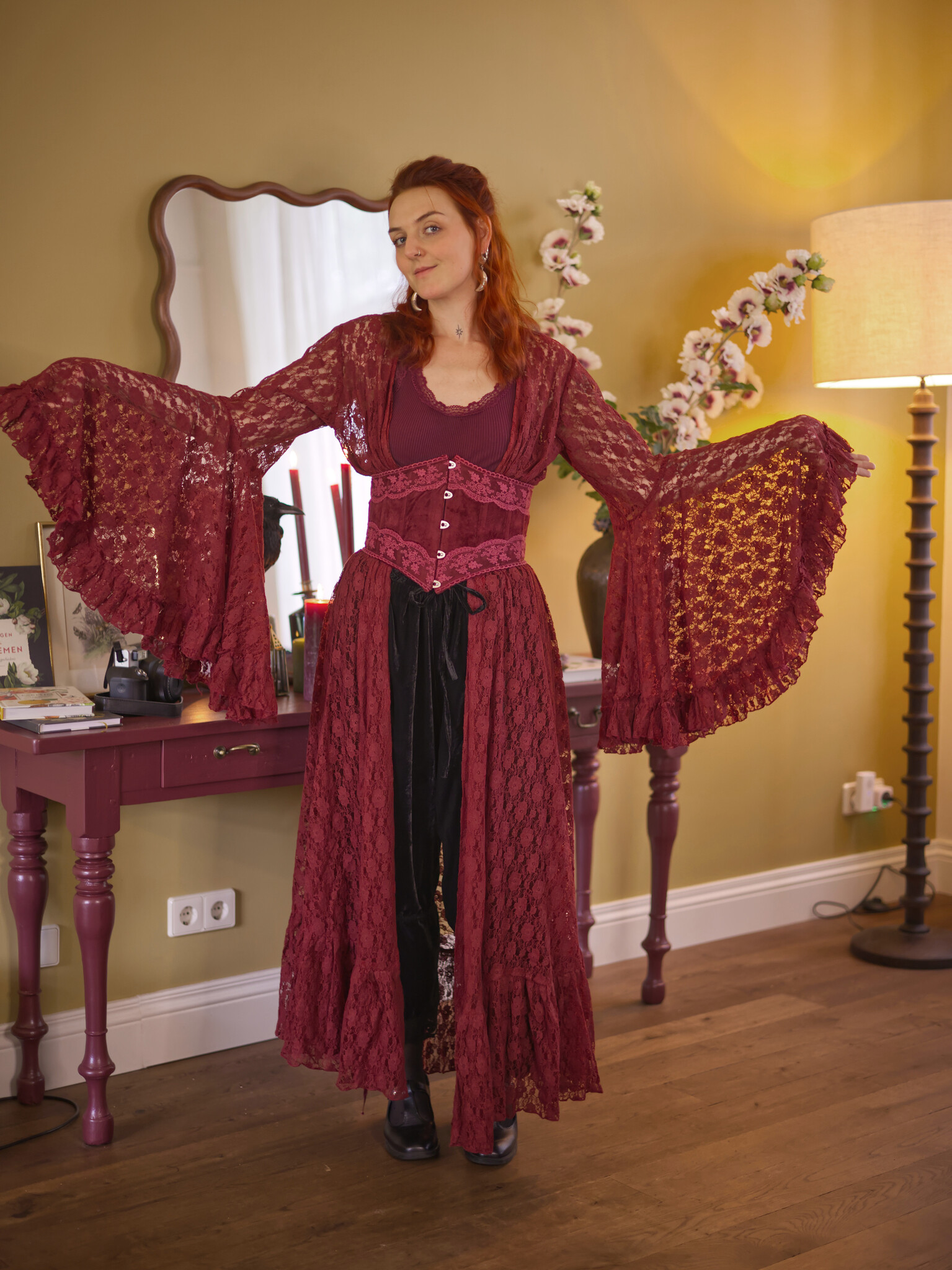 The Lavinia Corset Belt (RAVEN)-2