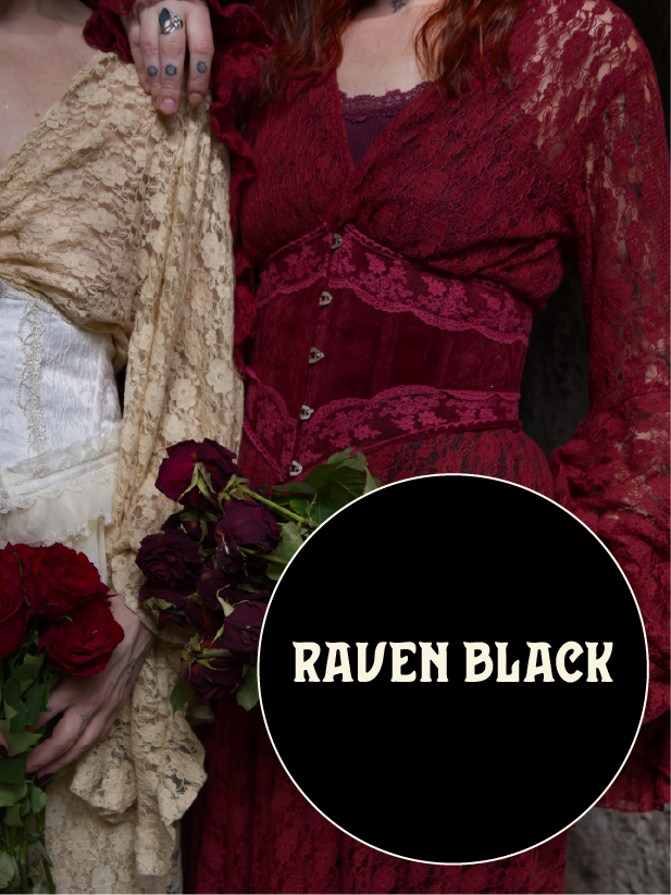 The Lavinia Corset Belt (RAVEN)-1