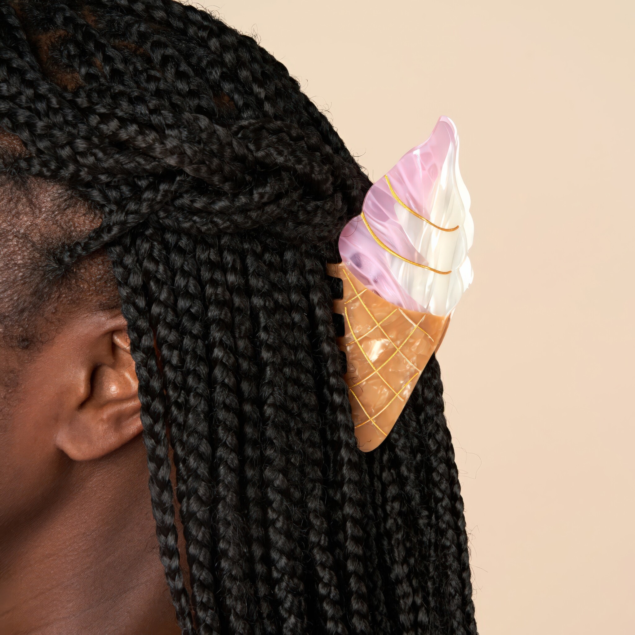 ♣ Ice Cream Hair Claw-2