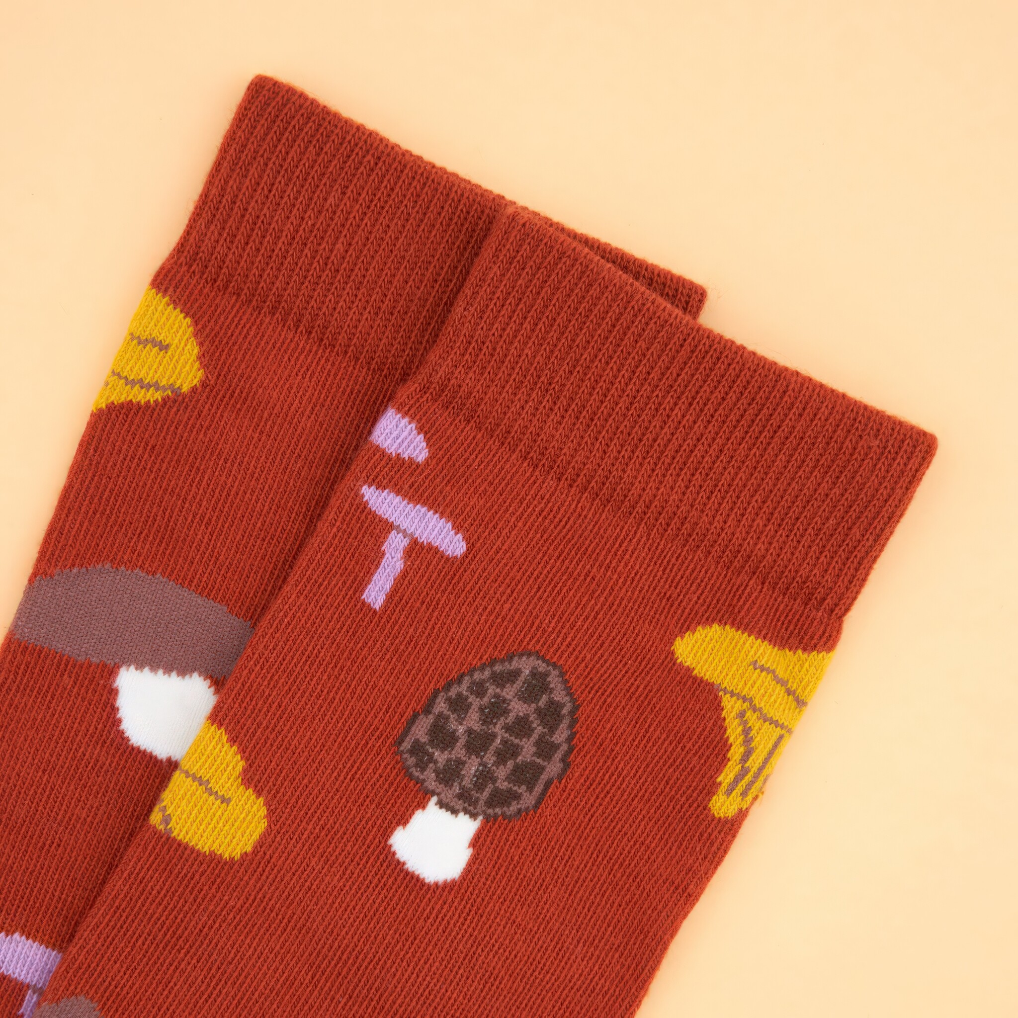 ♣ Mushrooms Picking Socks-3