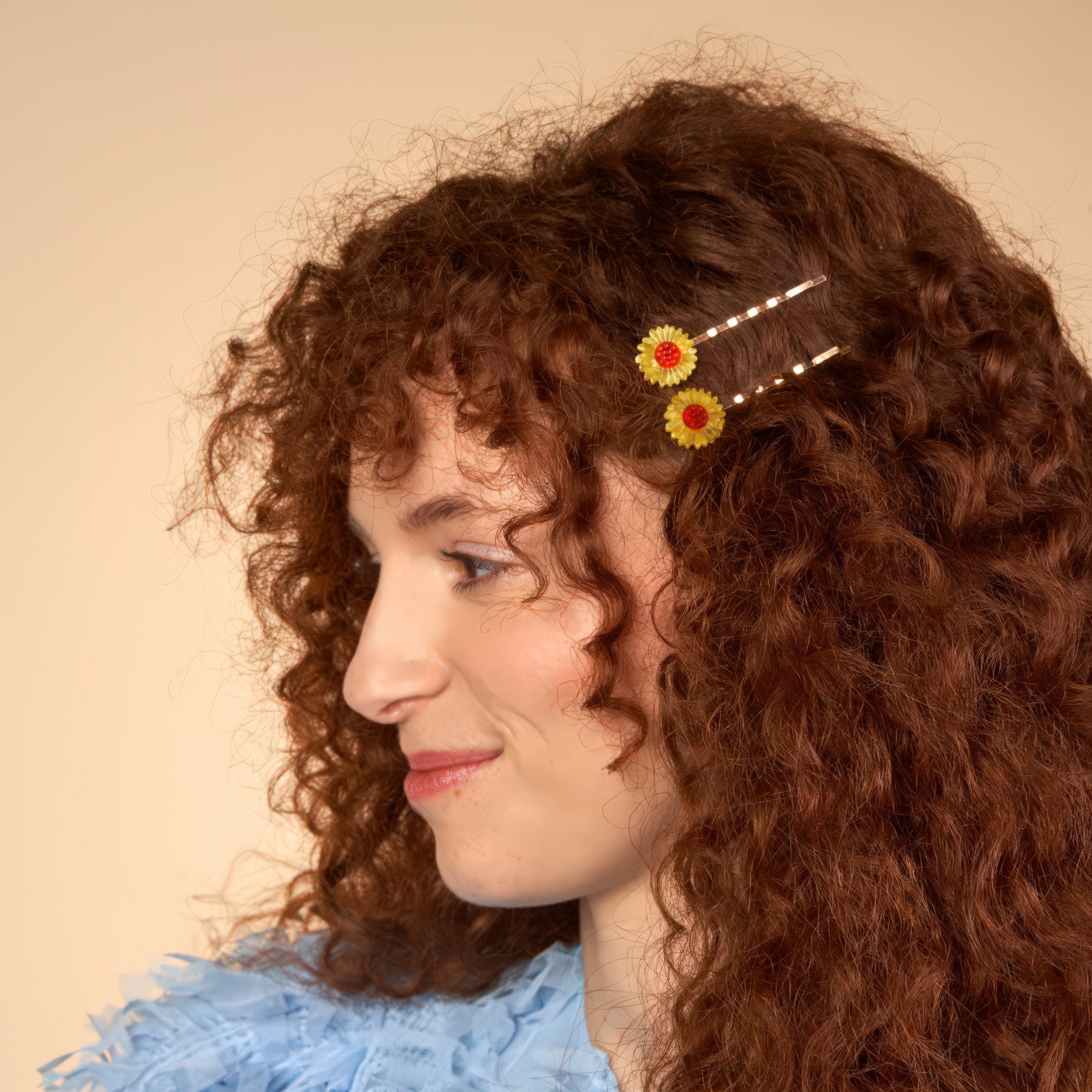 ♣ Sunflowers Bobby Pins SET-2