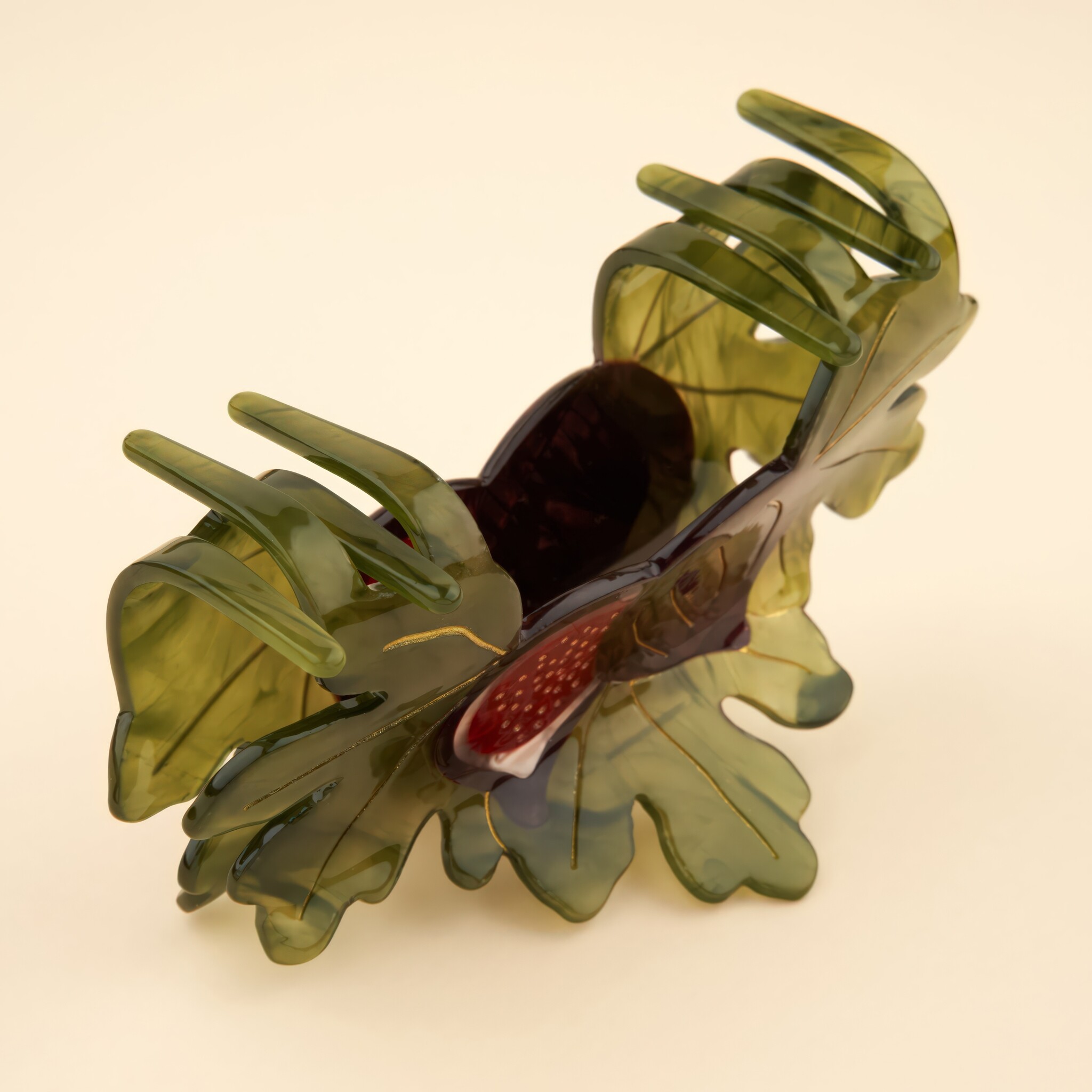 ♣ Fig Tree Hair Claw-4