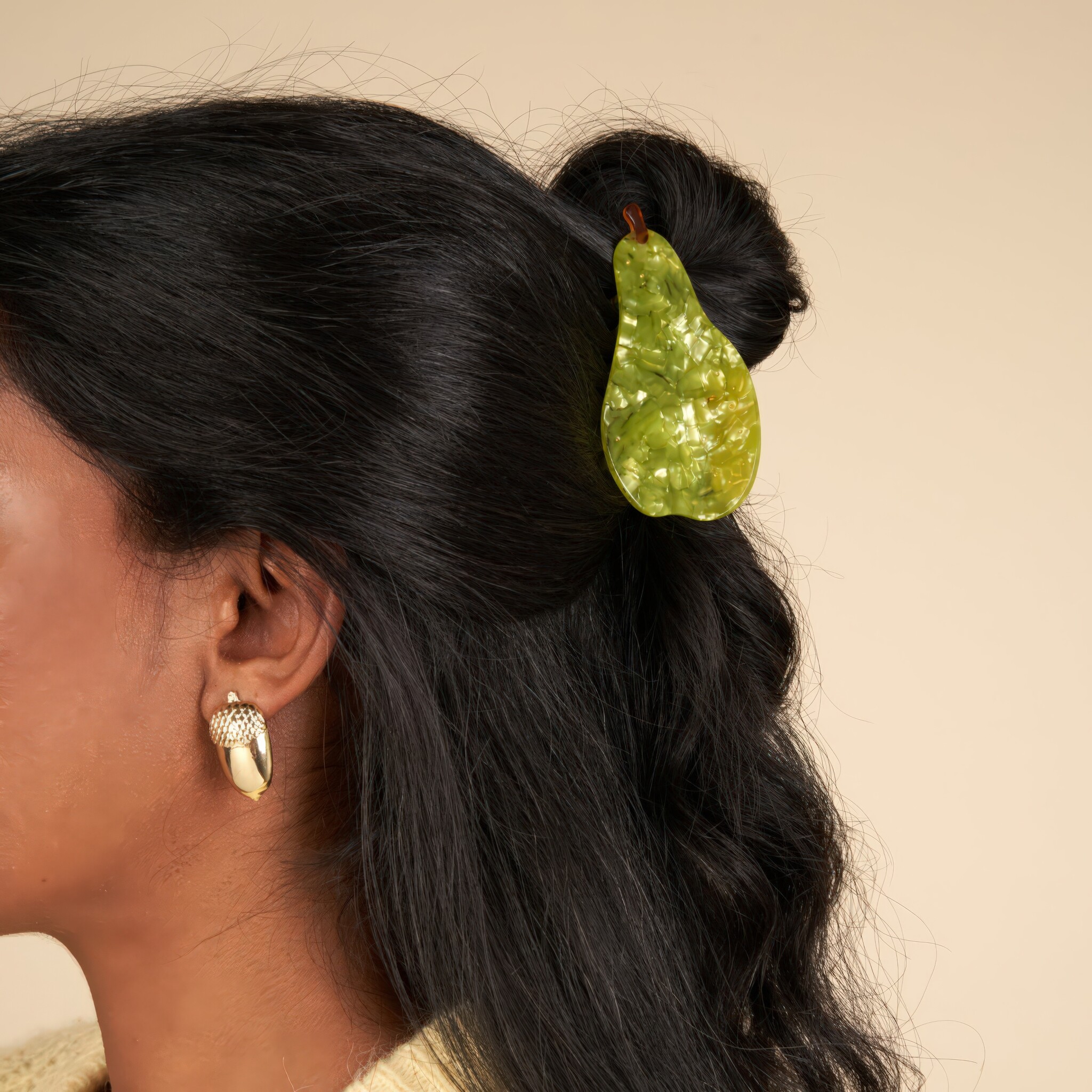 ♣ Pear Hair Claw-2