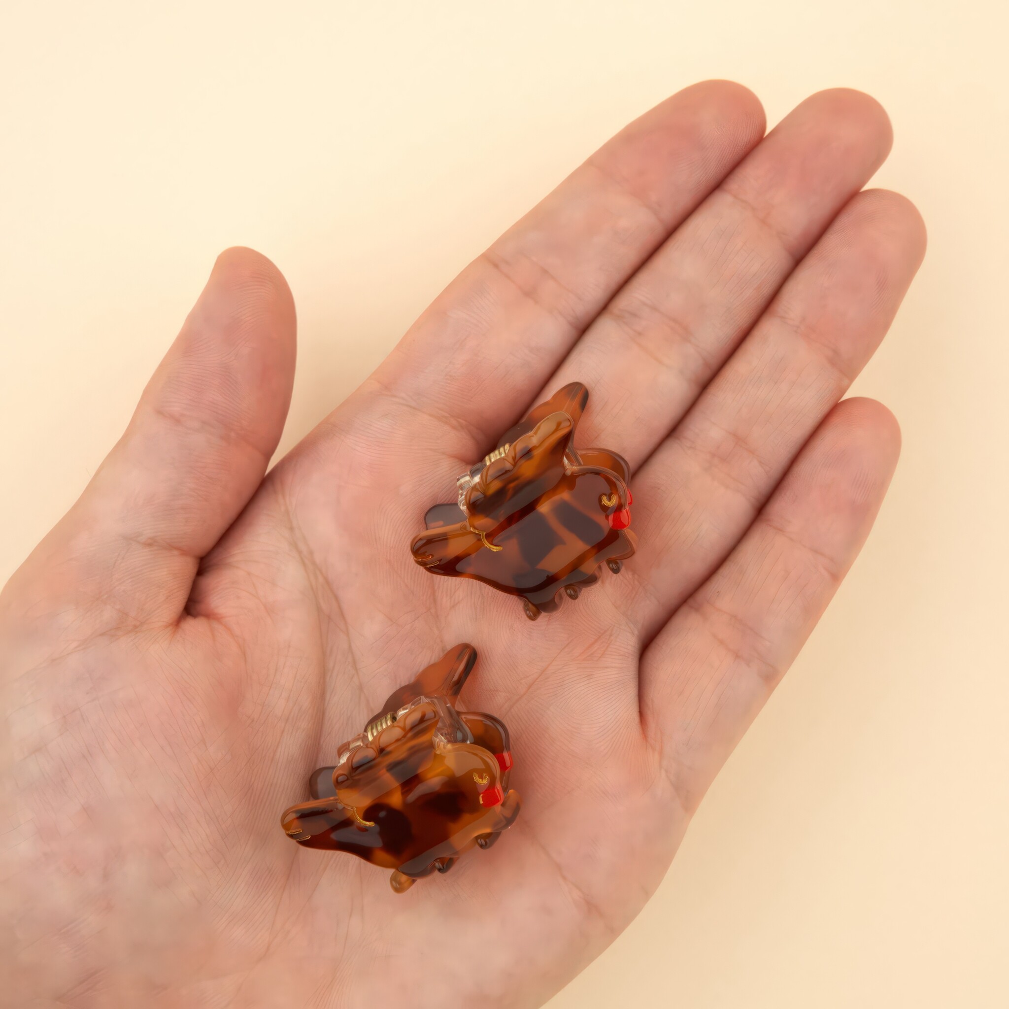 ♣ Mini Bird Hair Claws SET-4