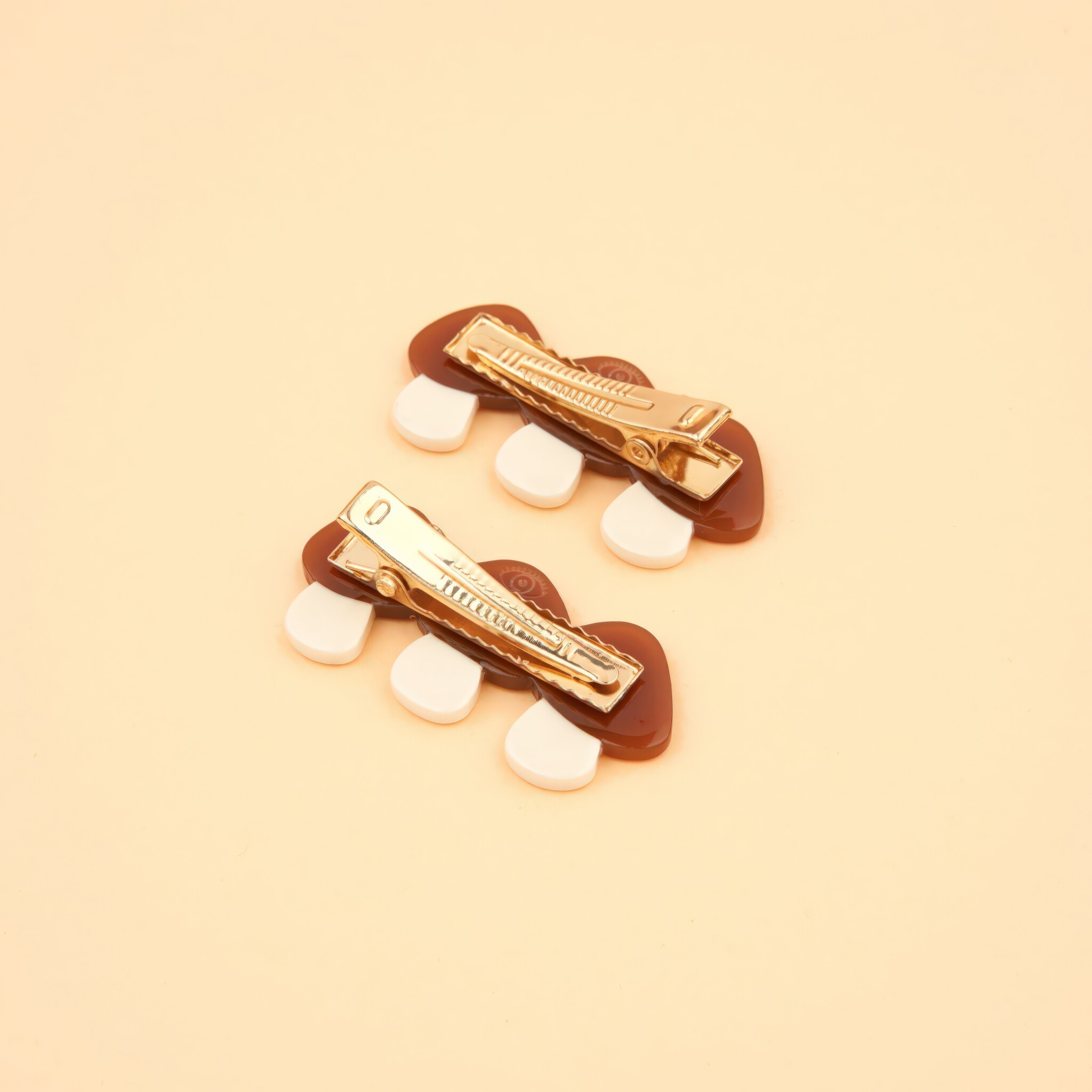 ♣ Bolete Mushrooms Hair Clips SET-4