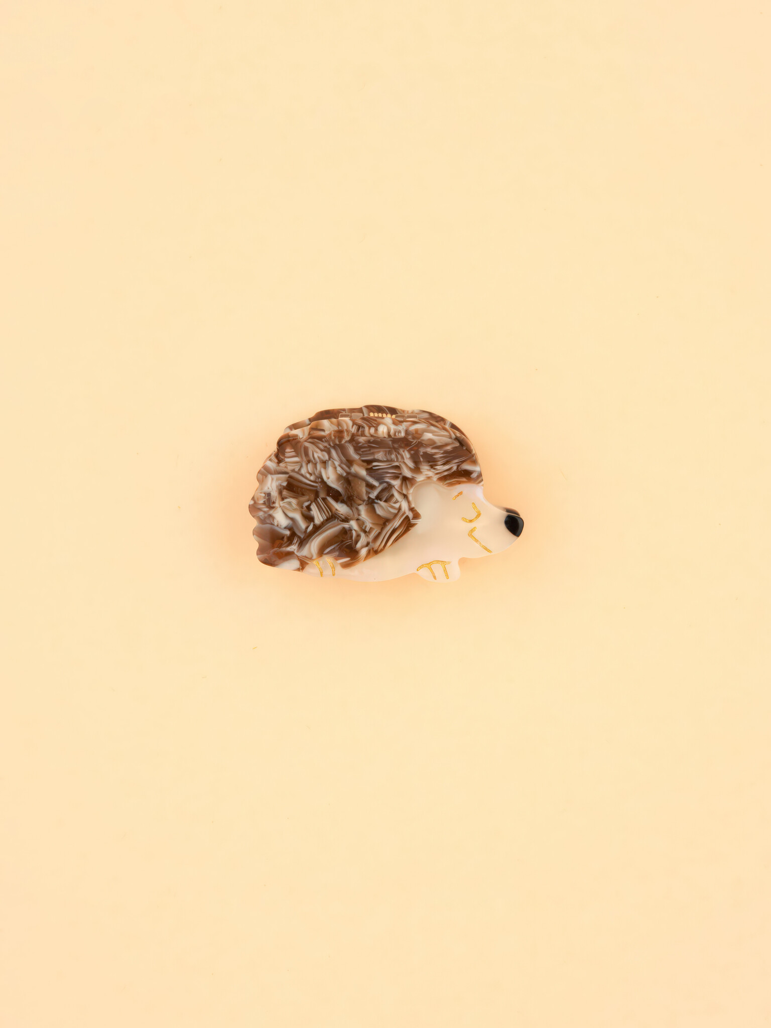 ♣ Hedgehog Mini Hair Claw-1