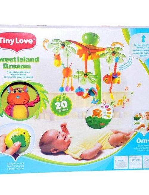 boekje krans motor Tiny Love Sweet Island dreams Mobile - Jill & Jack