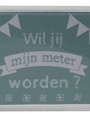 Minimou Minimou Spaarpot 'Wil Jij Mijn Meter Worden'?